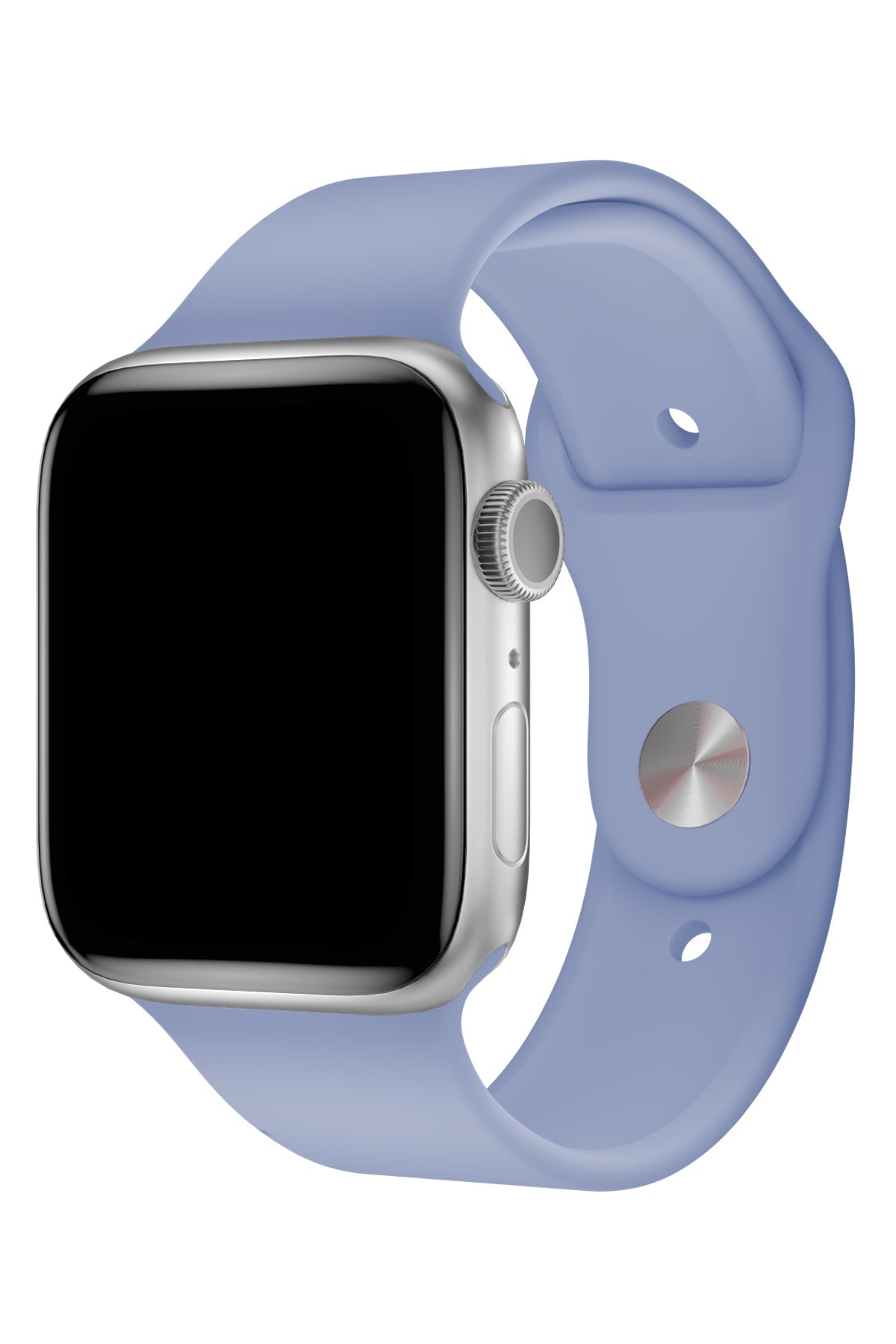Apple Watch Uyumlu Silikon Spor Kordon Kristal Mavi