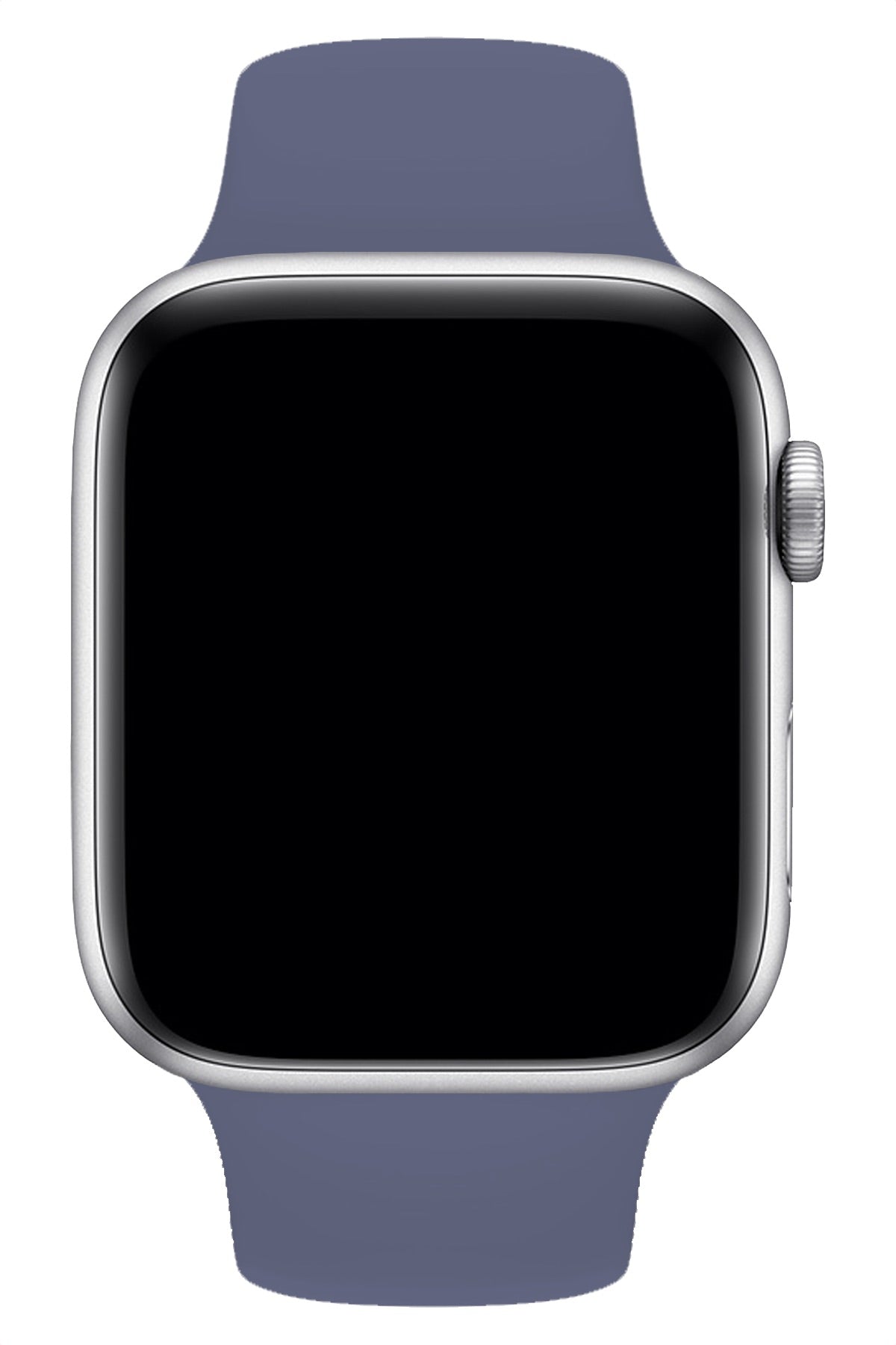 Apple Watch Uyumlu Silikon Spor Kordon Lavanta Gri