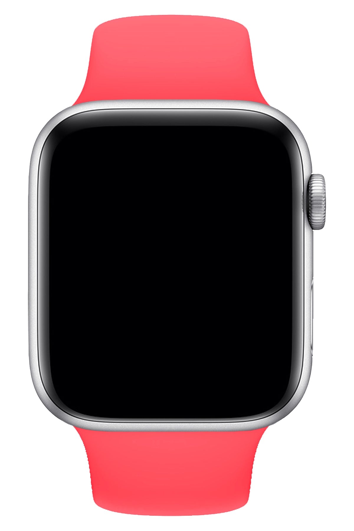 Apple Watch Uyumlu Silikon Spor Kordon Nar Çiçeği