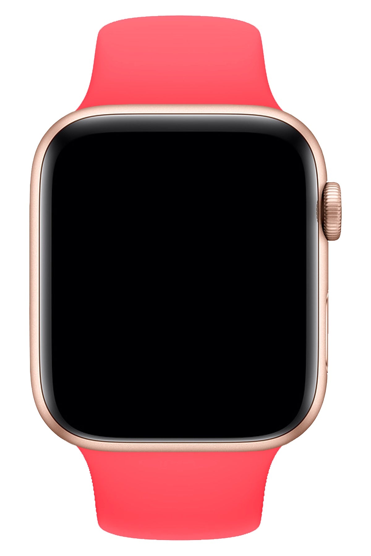 Apple Watch Uyumlu Silikon Spor Kordon Nar Çiçeği