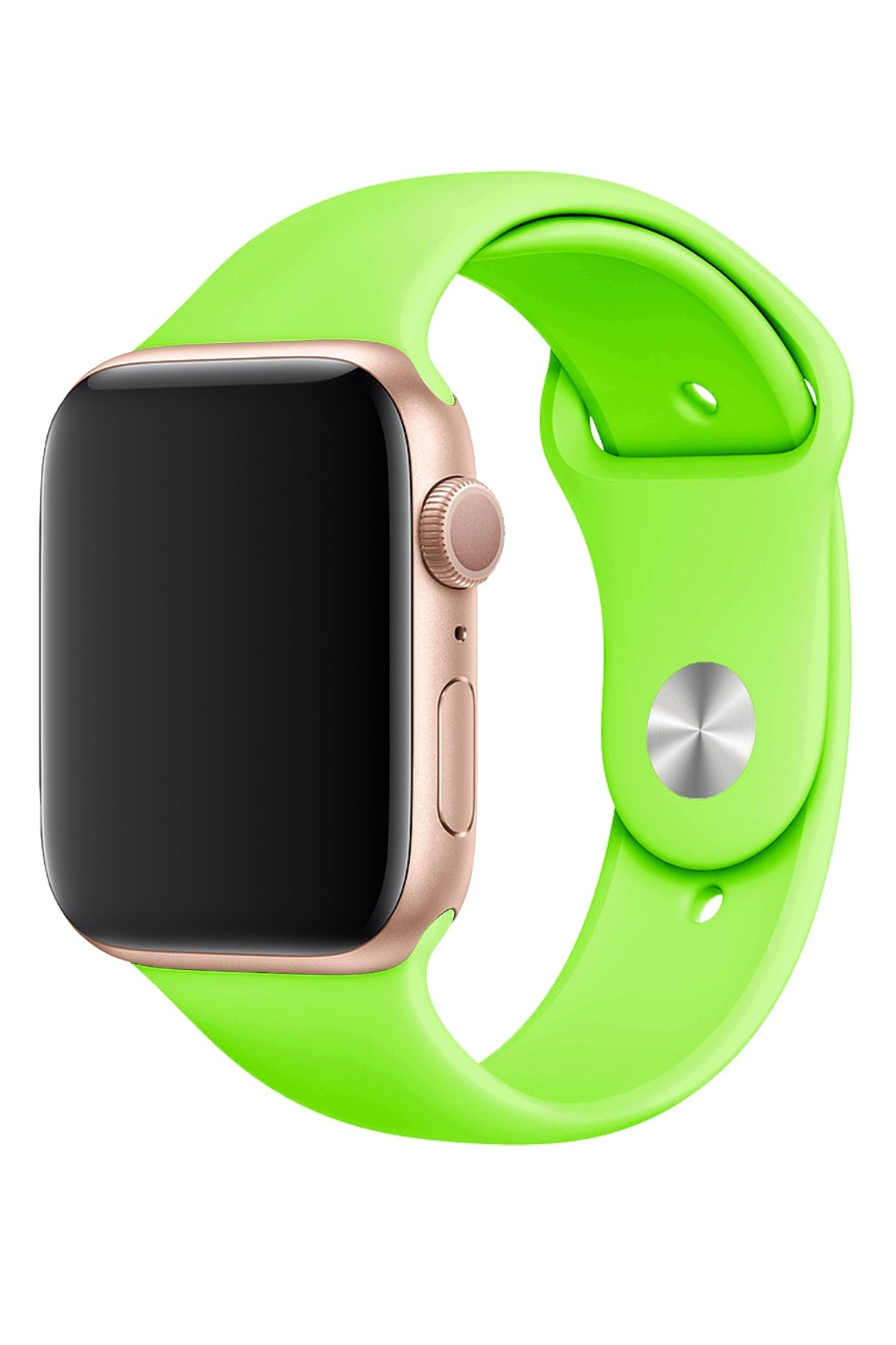 Apple Watch Uyumlu Silikon Spor Kordon Neon Yeşil