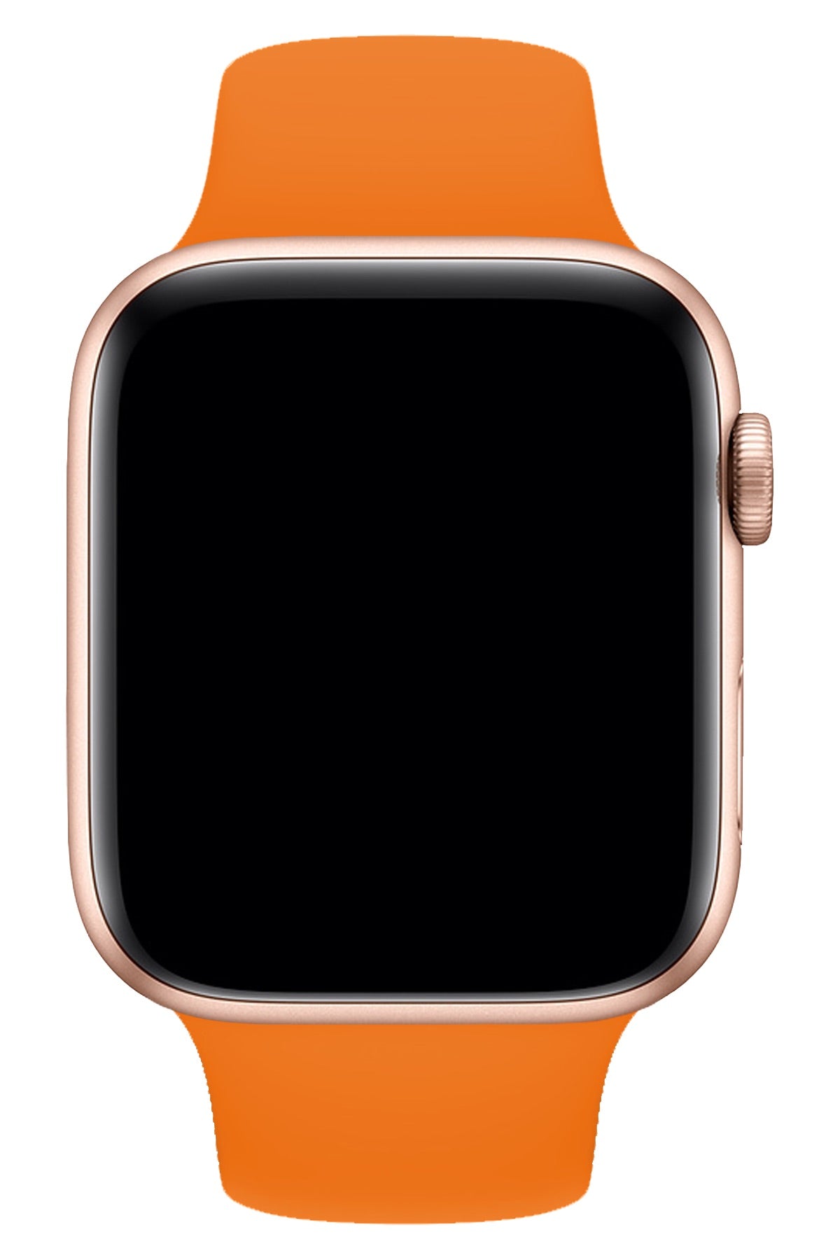Apple Watch Uyumlu Silikon Spor Kordon Pastel Turuncu