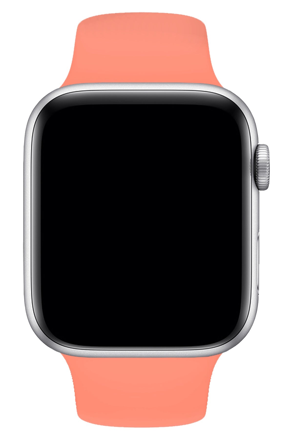 Apple Watch Uyumlu Silikon Spor Kordon Pudra Turuncu