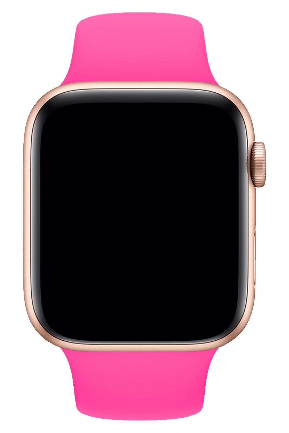 Apple Watch Uyumlu Silikon Spor Kordon Şeker Pembe
