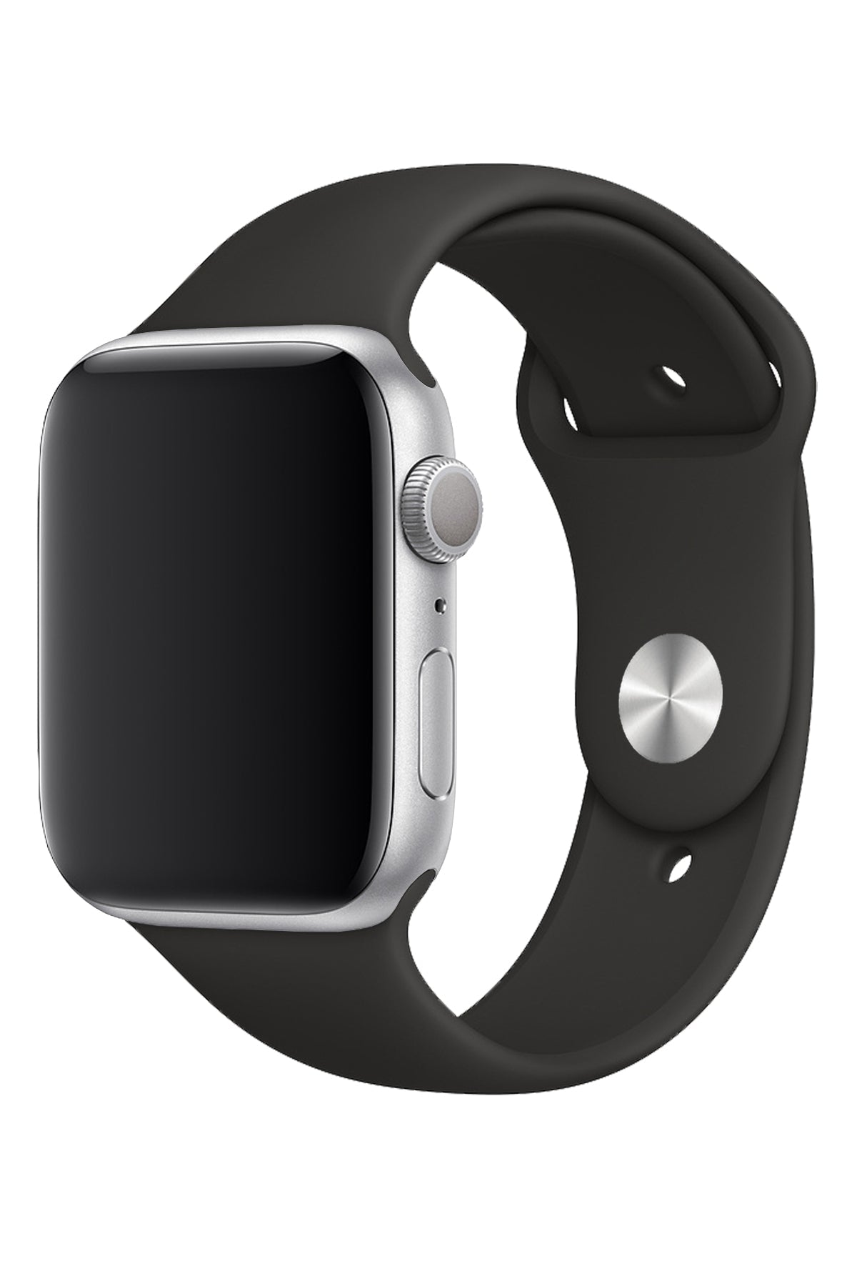 Apple Watch Uyumlu Silikon Spor Kordon Siyah