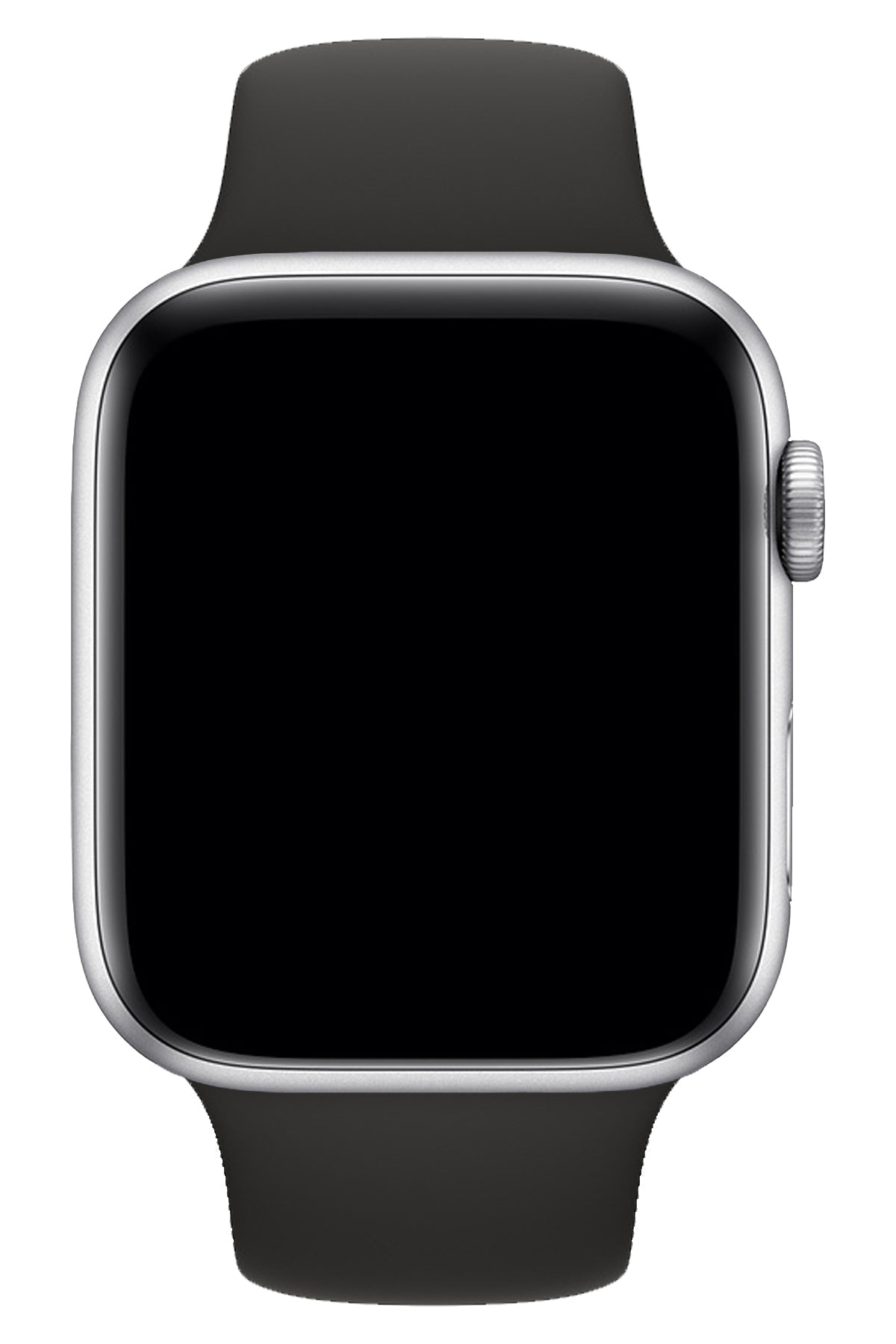 Apple Watch Uyumlu Silikon Spor Kordon Siyah