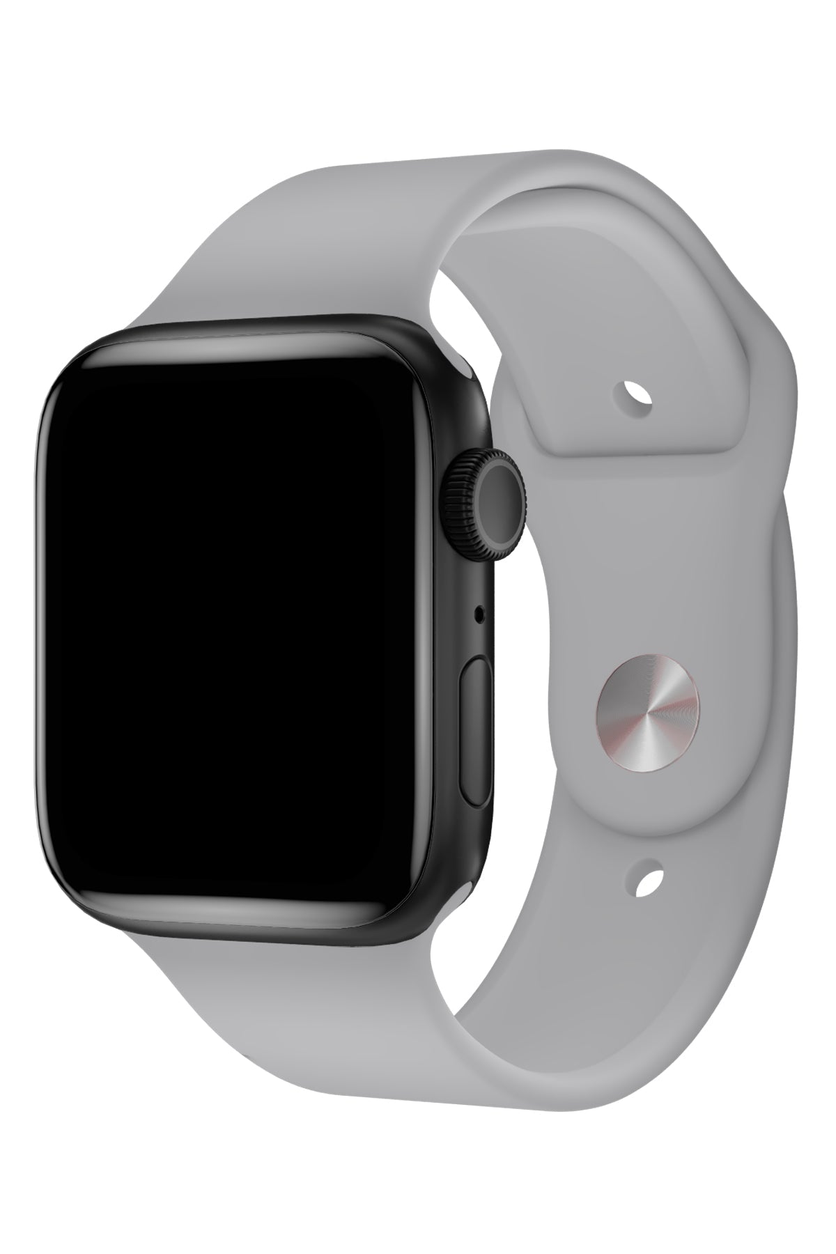 Apple Watch Uyumlu Silikon Spor Kordon Taupe Gri