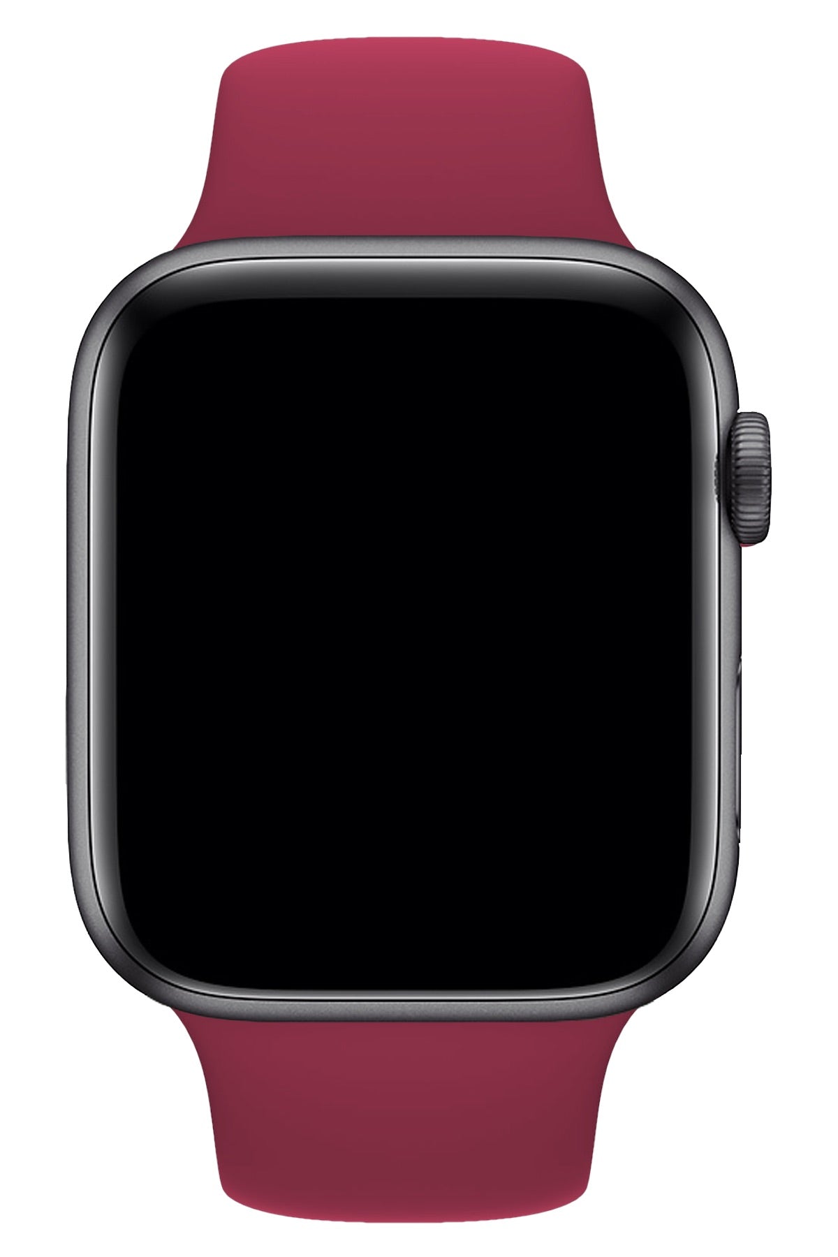 Apple Watch Uyumlu Silikon Spor Kordon Vişne