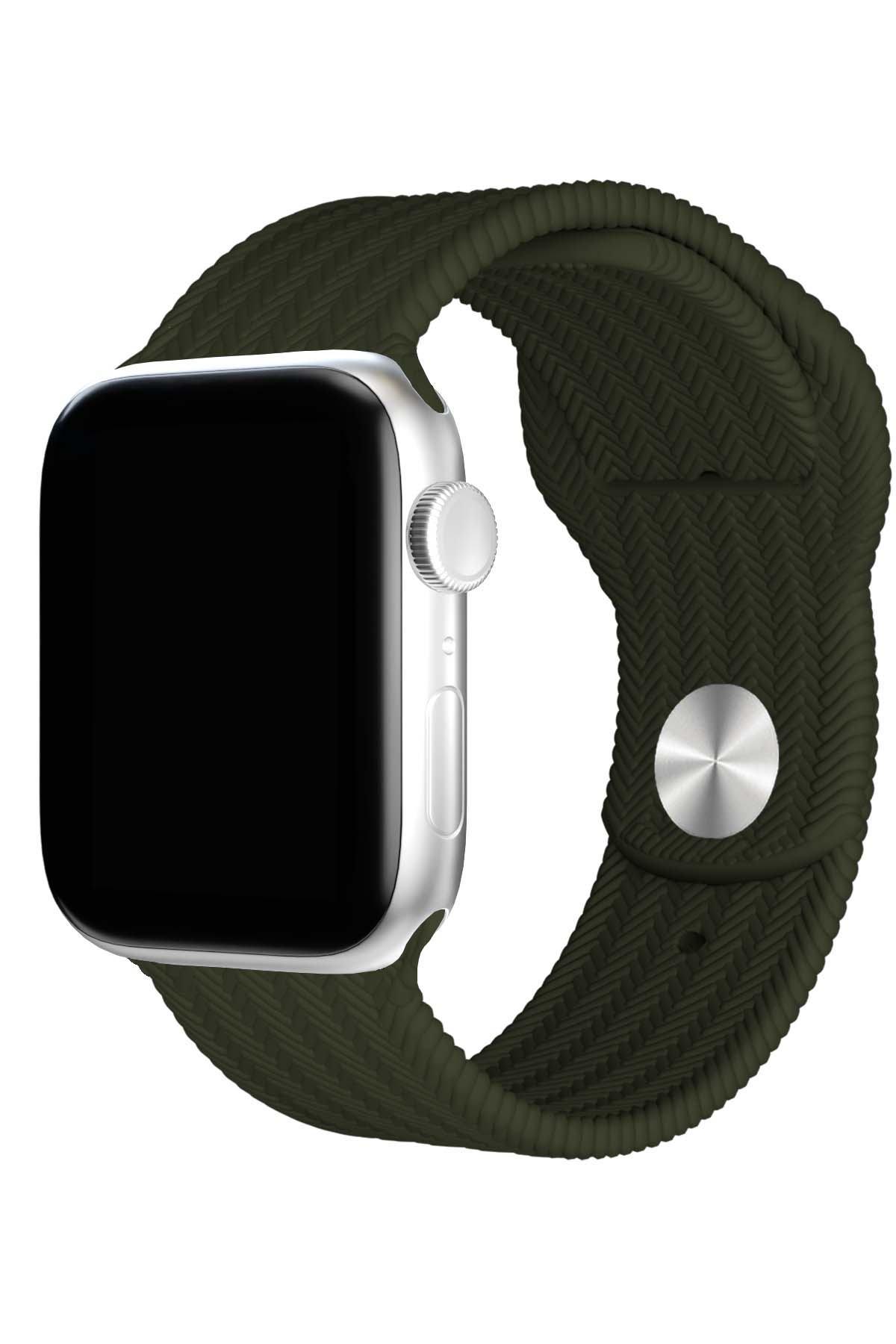 Apple Watch Uyumlu Silikon Wicker Loop Kordon Captain