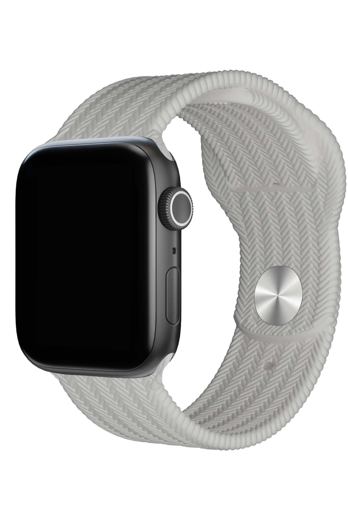 Apple Watch Uyumlu Silikon Wicker Loop Kordon Jewel