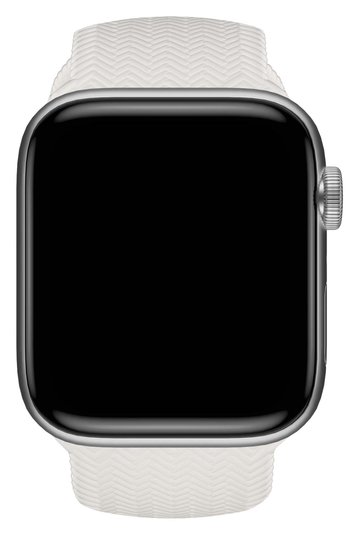 Apple Watch Uyumlu Silikon Wicker Loop Kordon Jewel