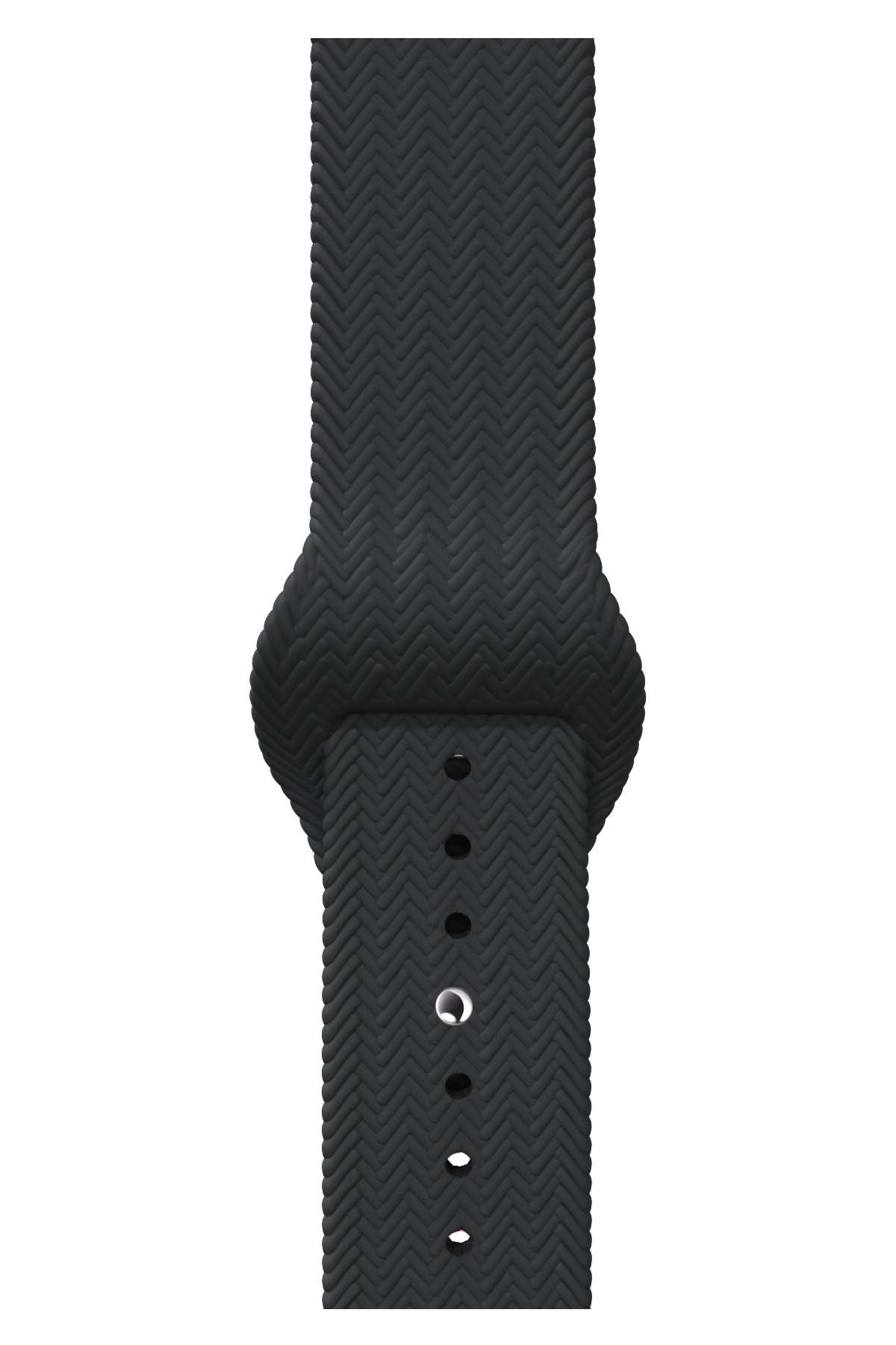 Apple Watch Uyumlu Silikon Wicker Loop Kordon Moby
