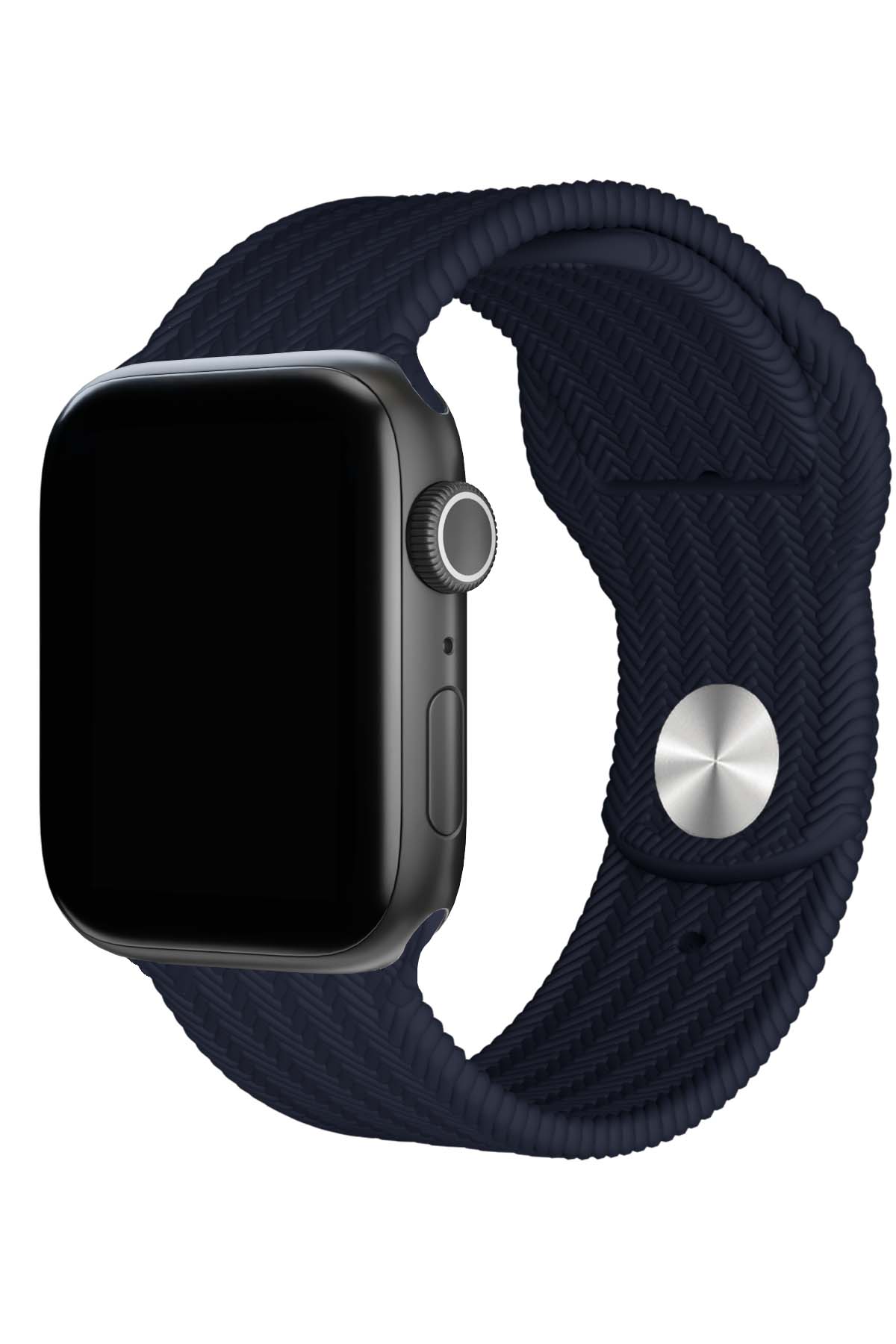 Apple Watch Uyumlu Silikon Wicker Loop Kordon Nessie