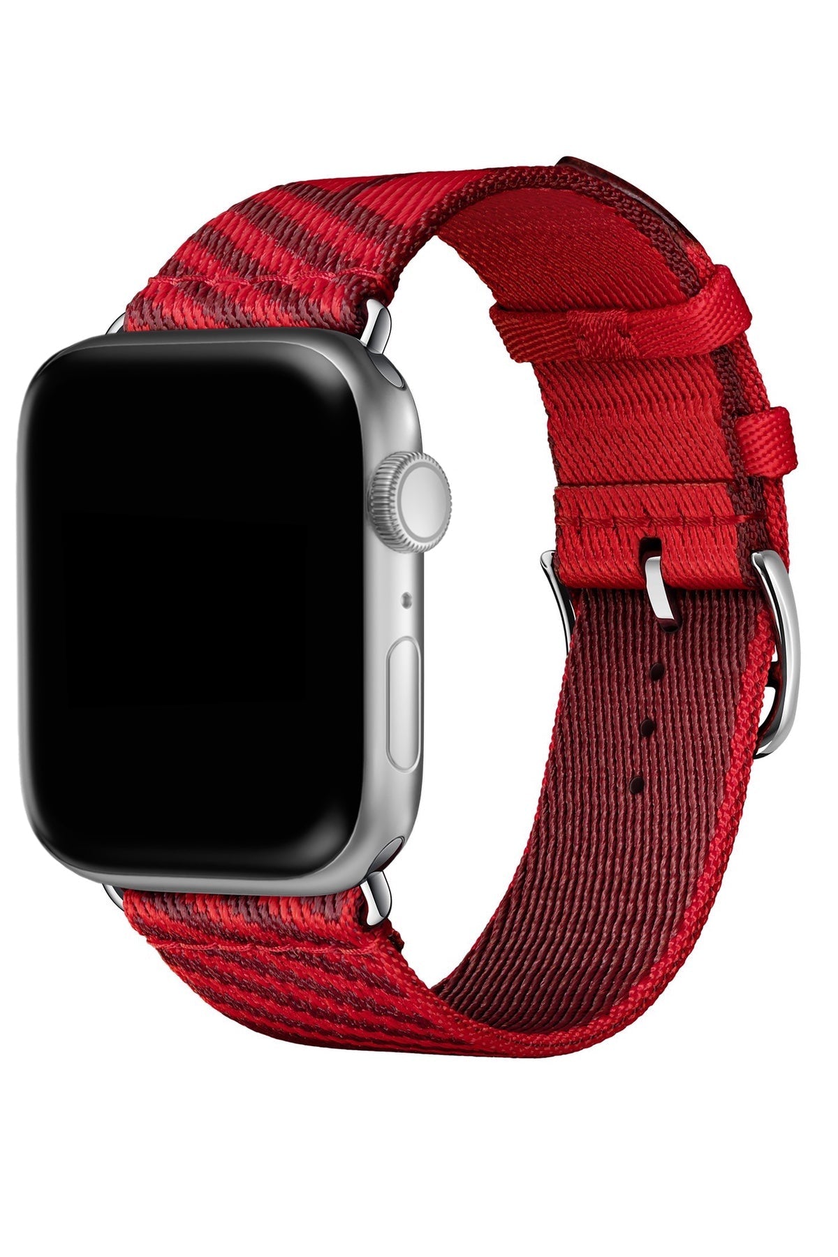 Apple Watch Uyumlu Simple Loop Örme Kordon Crimson