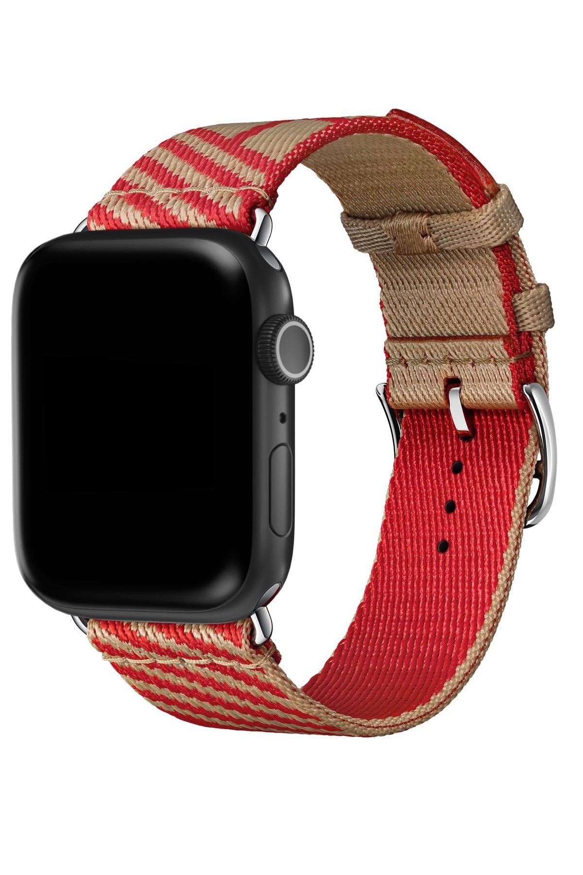 Apple Watch Uyumlu Simple Loop Örme Kordon Linen