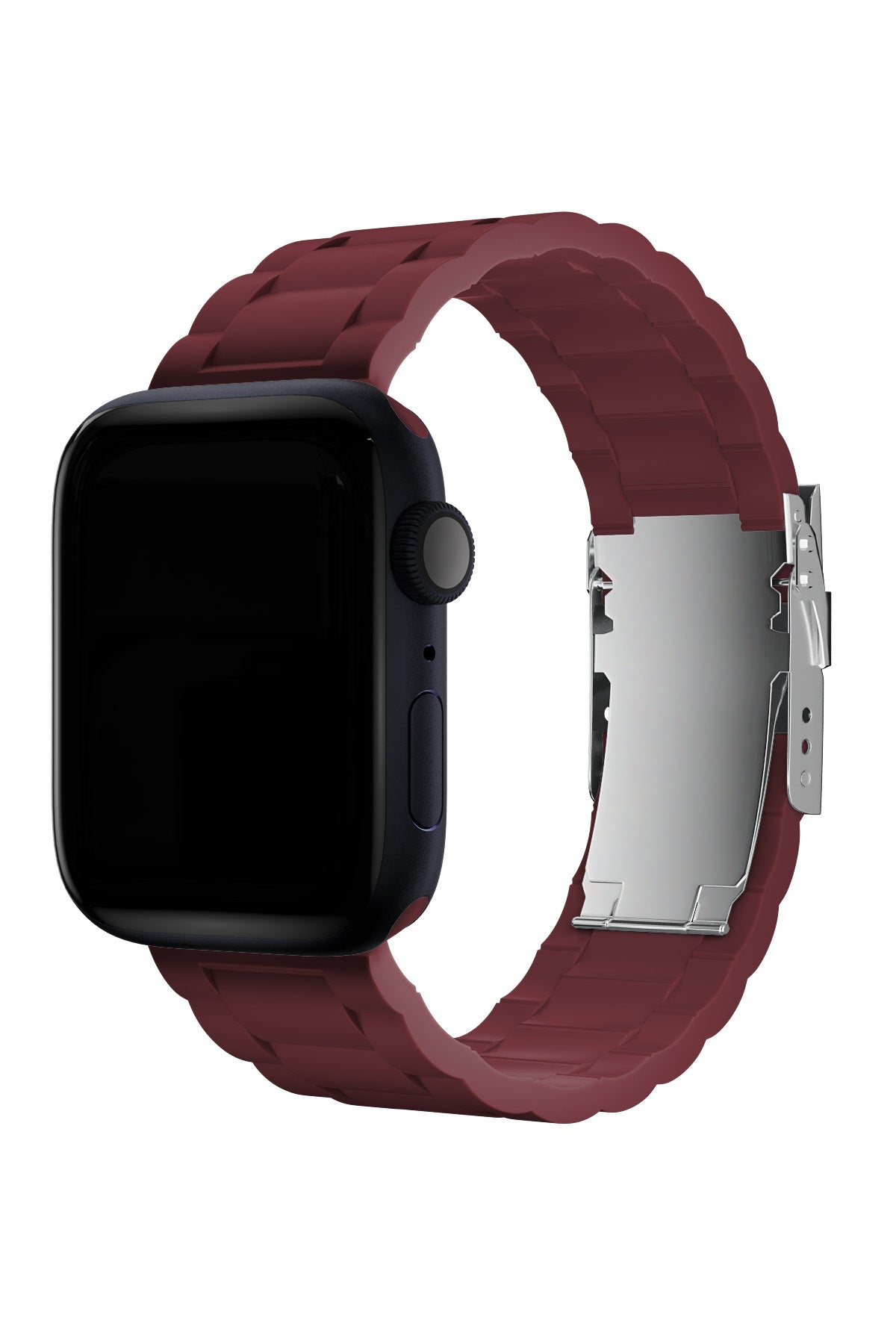 Apple Watch Uyumlu Soft Buckle Silikon Kordon Cordovan