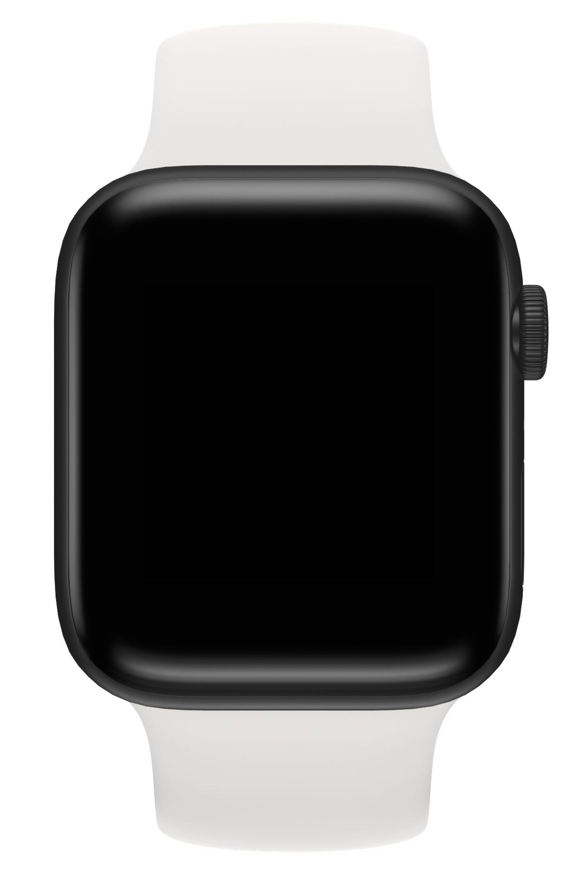 Apple Watch Uyumlu Solo Loop Silikon Kordon Beyaz