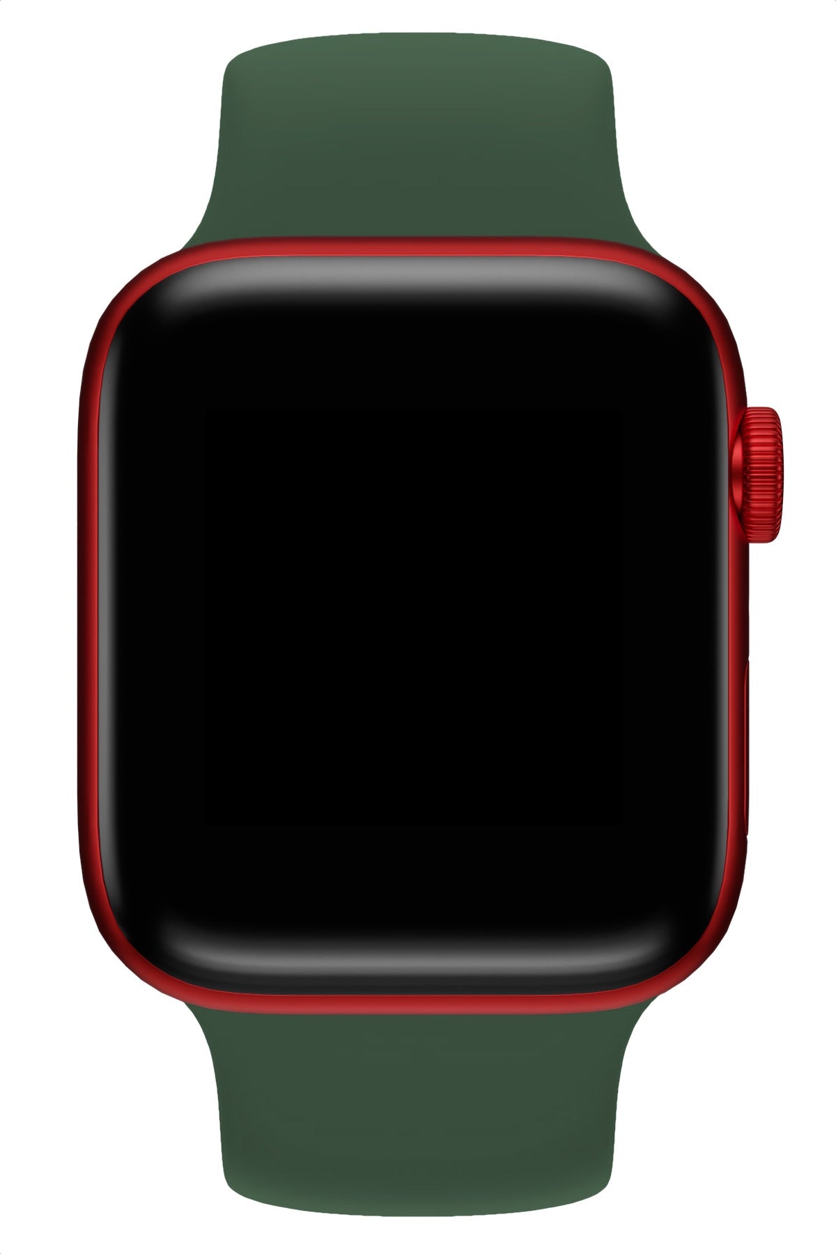 Apple Watch Uyumlu Solo Loop Silikon Kordon Deniz Yeşili