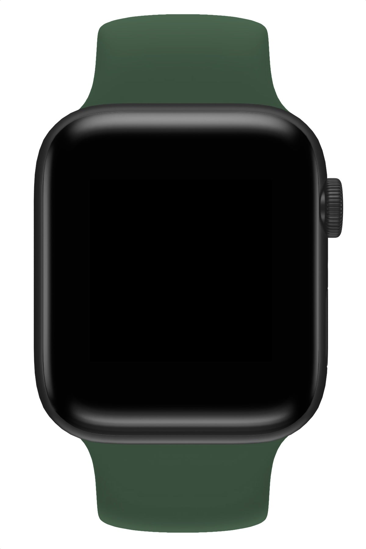 Apple Watch Uyumlu Solo Loop Silikon Kordon Deniz Yeşili