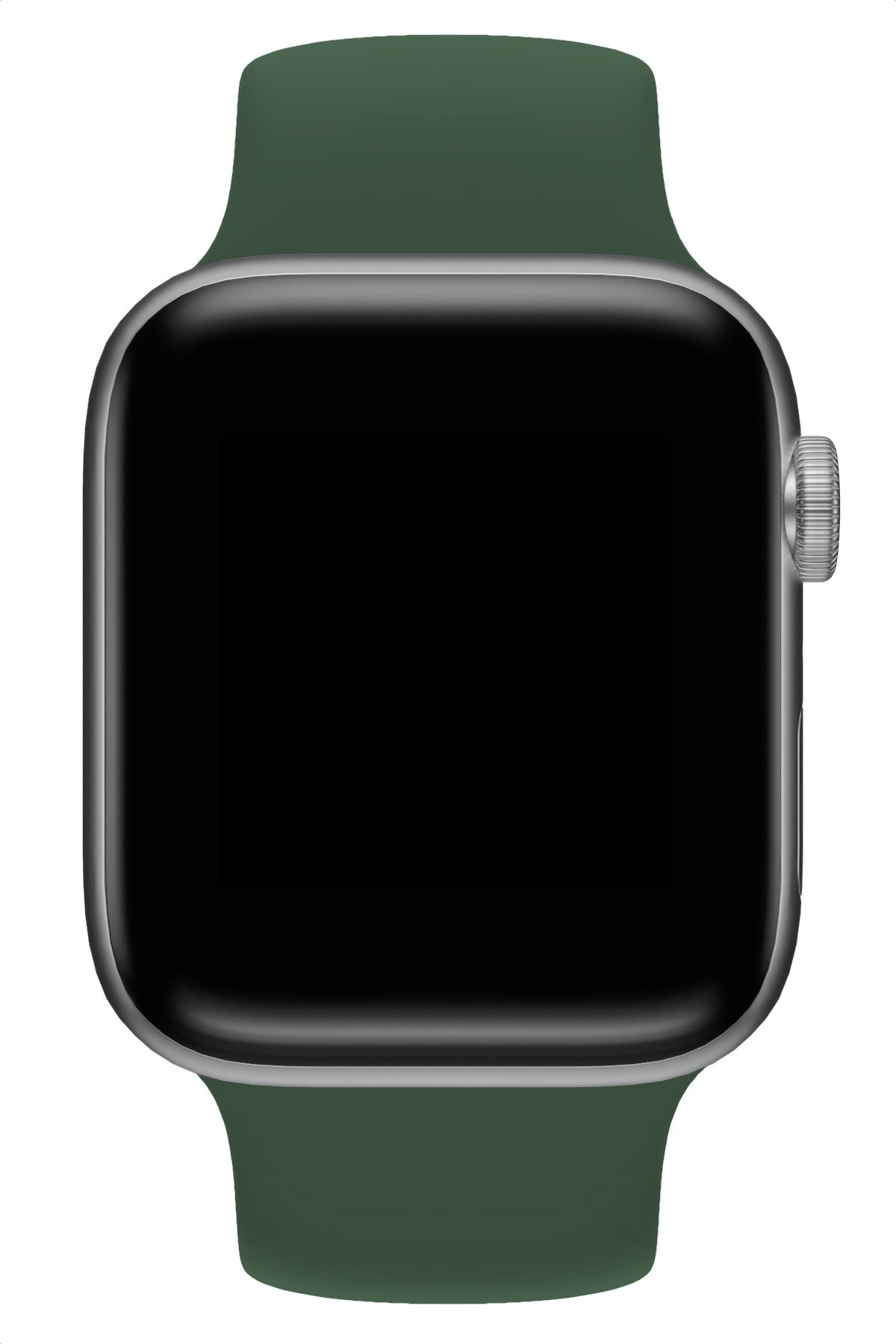 Apple Watch Uyumlu Solo Loop Silikon Kordon Deniz Yeşili