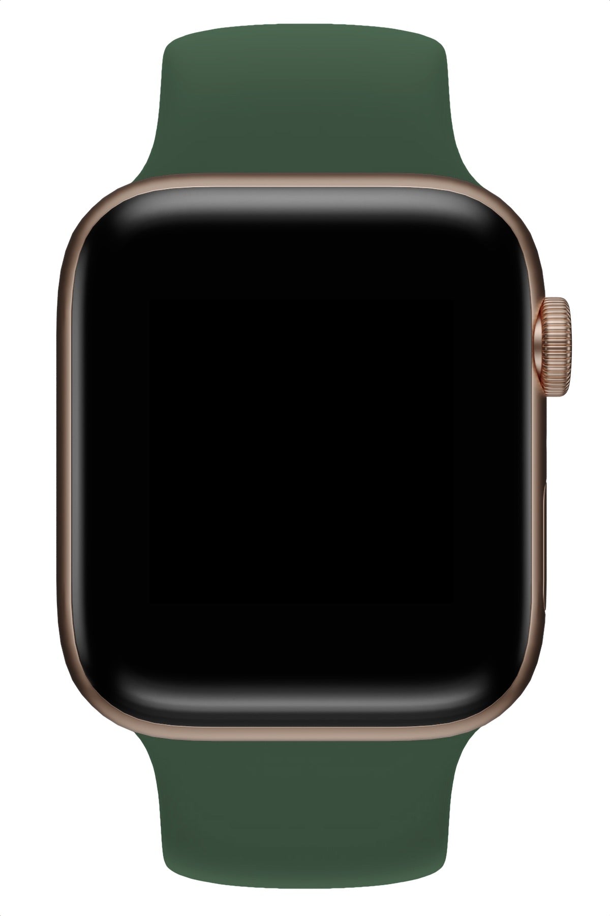 Apple Watch Uyumlu Solo Loop Silikon Kordon Deniz Yeşili