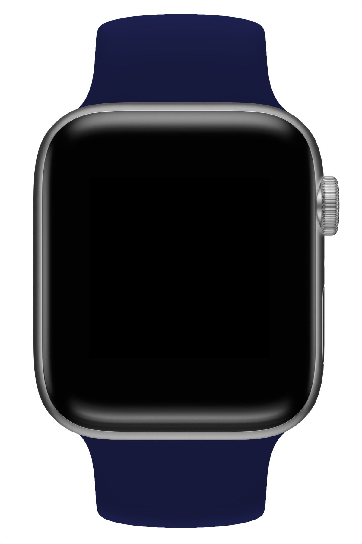 Apple Watch Uyumlu Solo Loop Silikon Kordon Gece Mavi