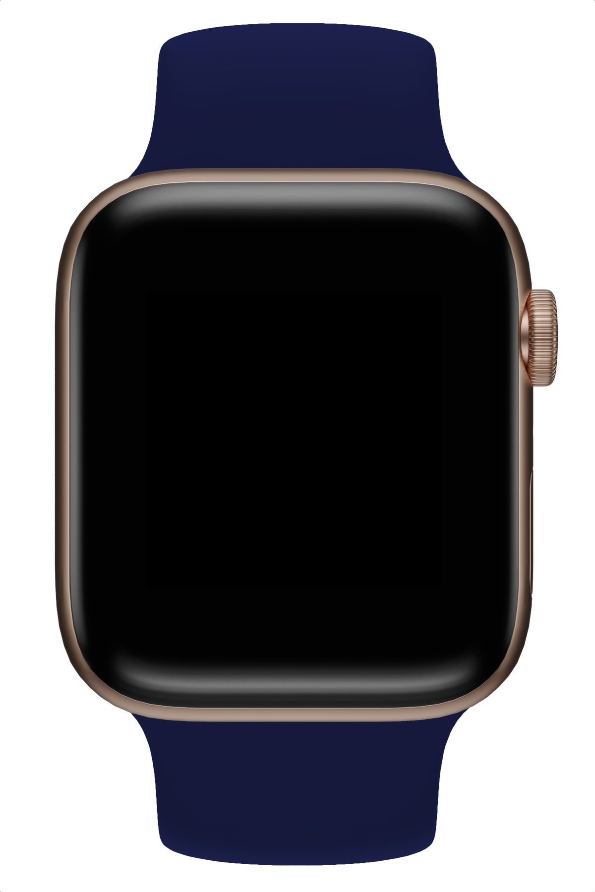 Apple Watch Uyumlu Solo Loop Silikon Kordon Gece Mavi