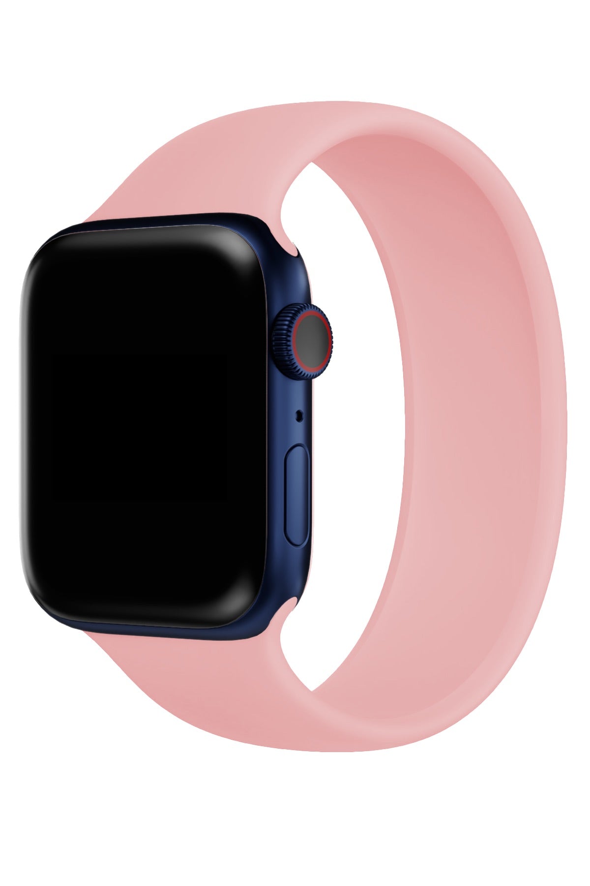 Apple Watch Uyumlu Solo Loop Silikon Kordon Lavanta Pembe