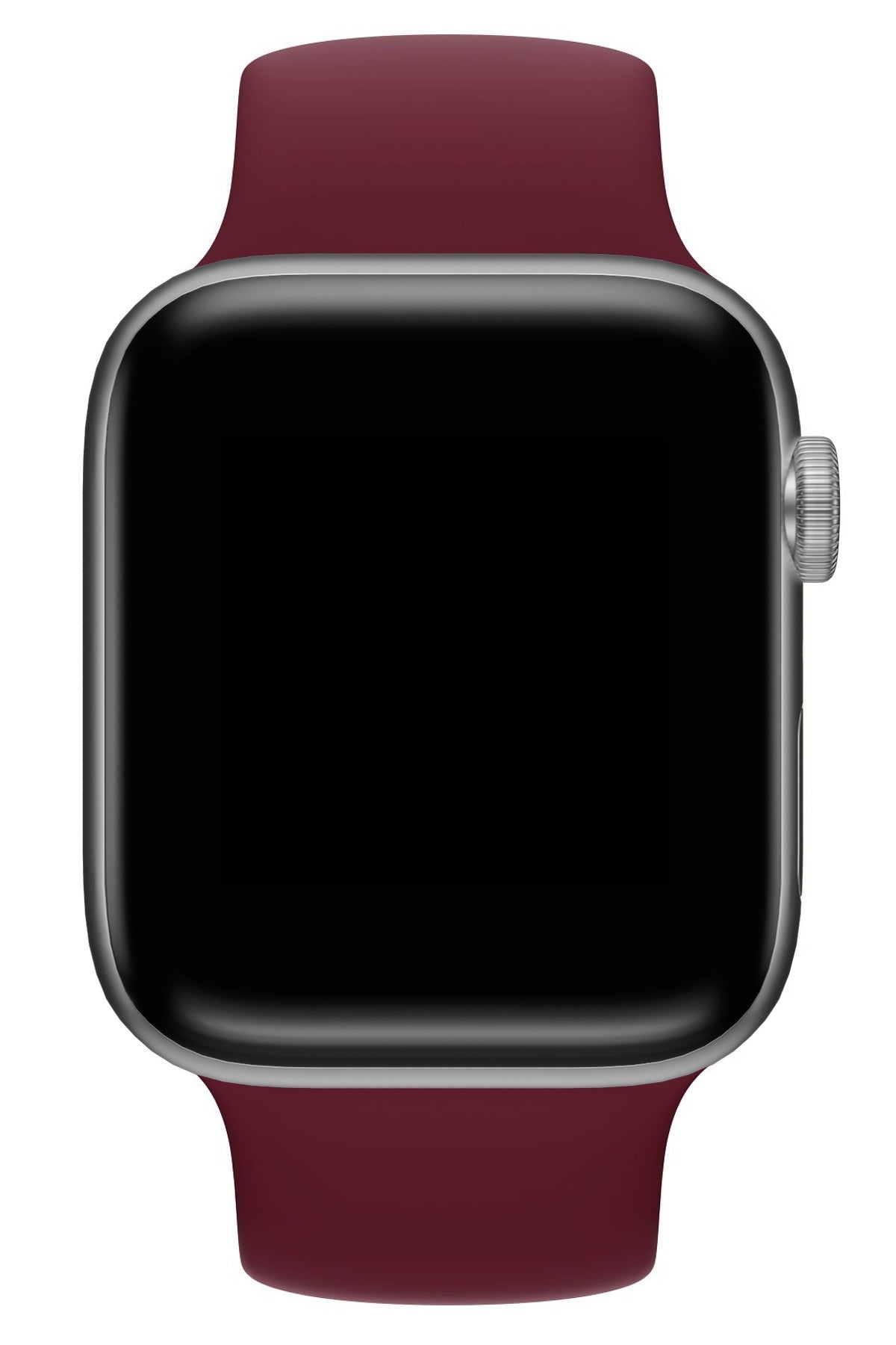 Apple Watch Uyumlu Solo Loop Silikon Kordon Sangria