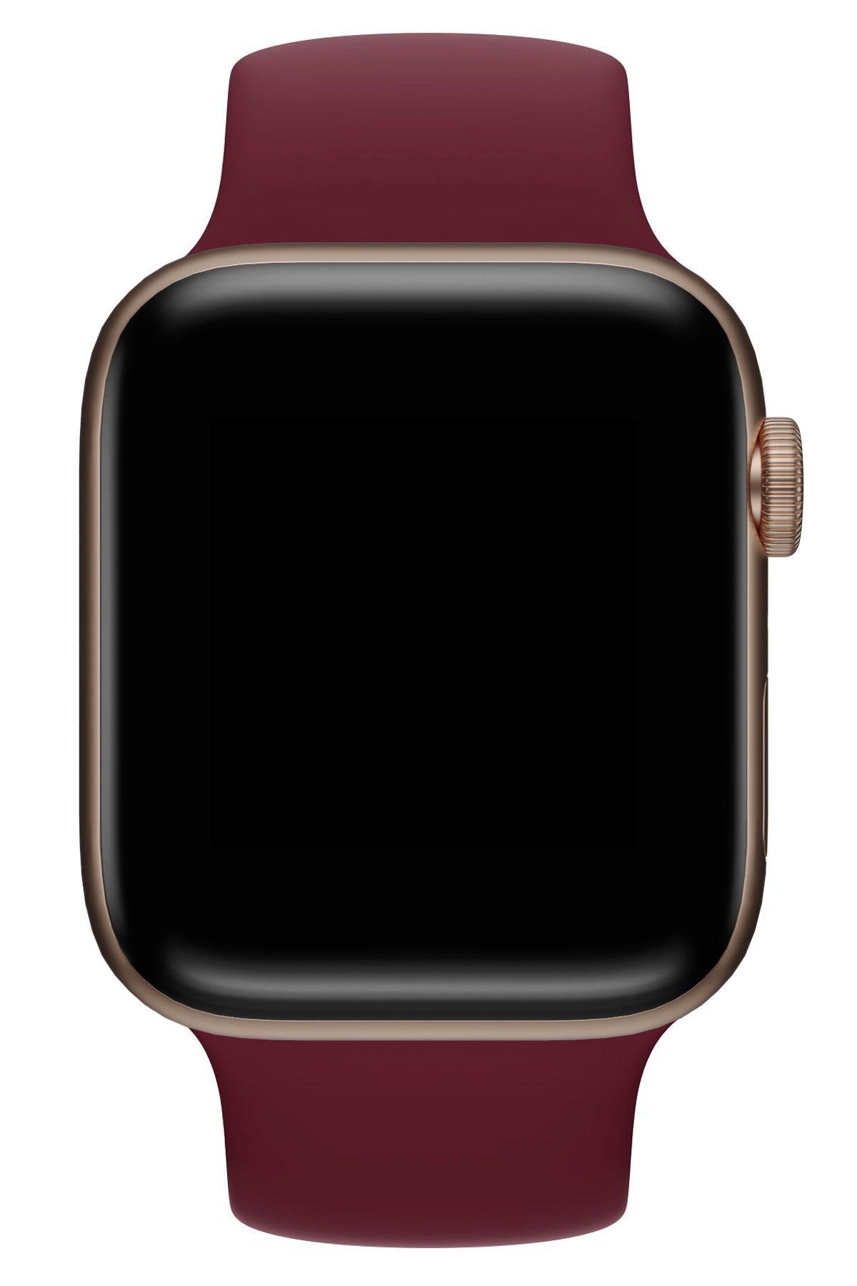 Apple Watch Uyumlu Solo Loop Silikon Kordon Sangria