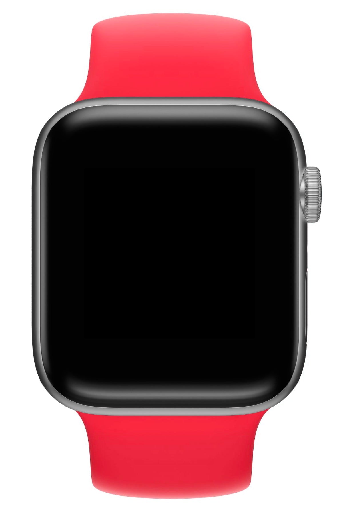 Apple Watch Uyumlu Solo Loop Silikon Kordon Scarlet Kırmızı