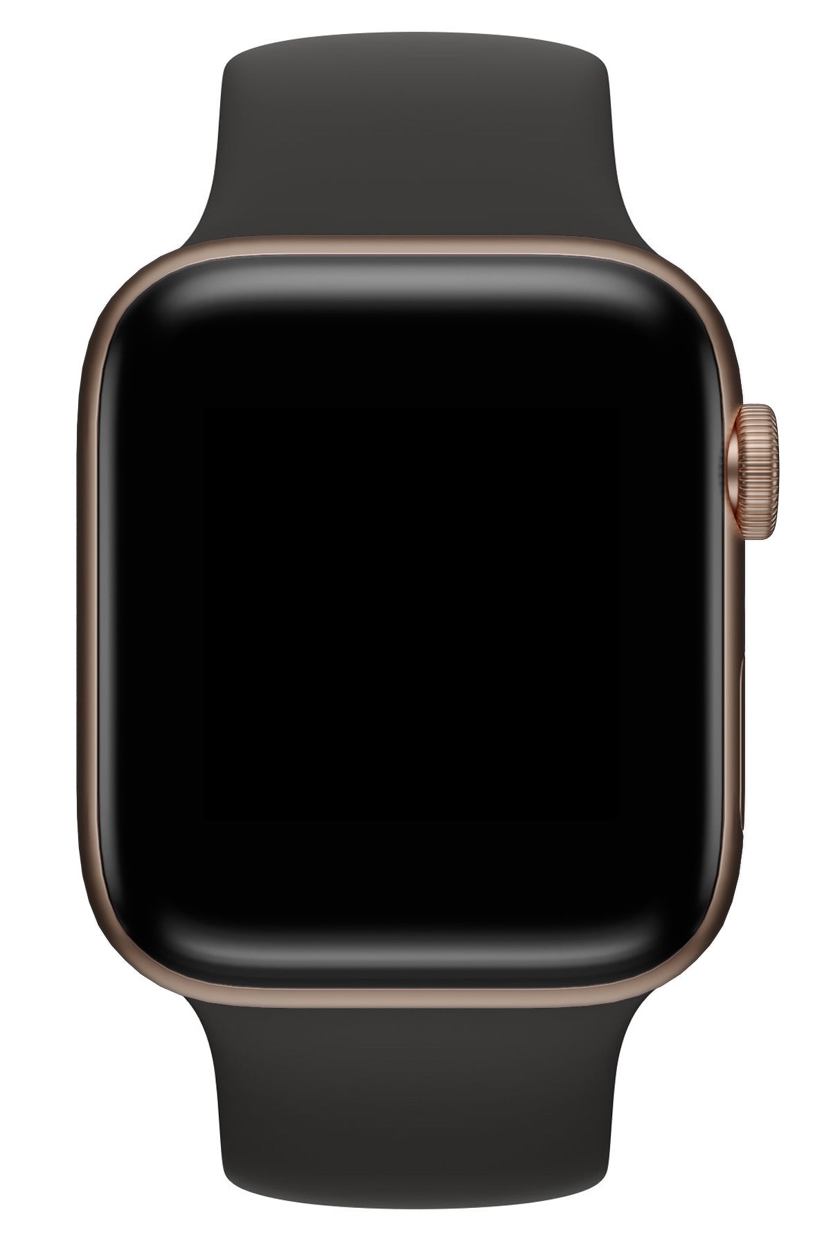 Apple Watch Uyumlu Solo Loop Silikon Kordon Siyah