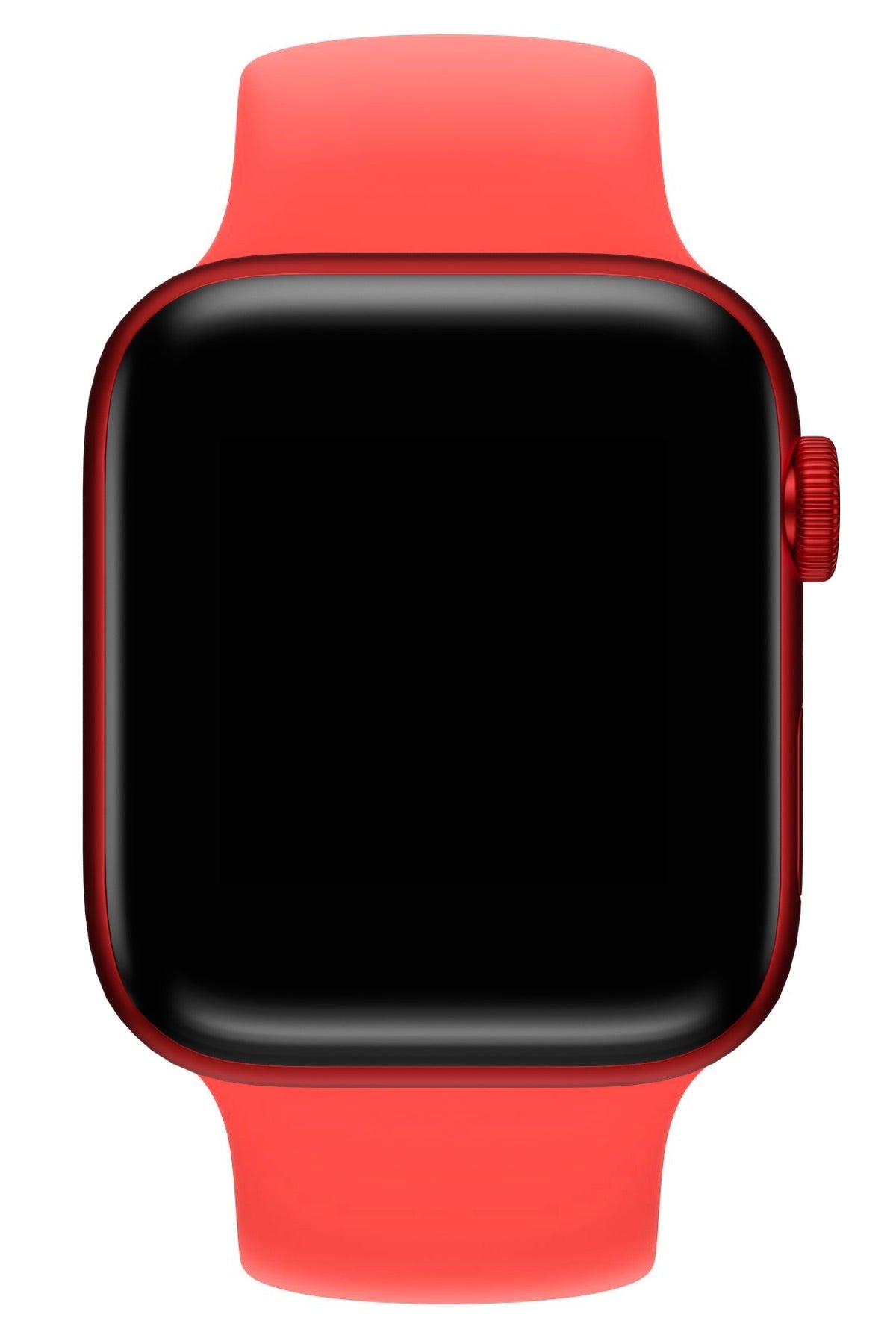 Apple Watch Uyumlu Solo Loop Silikon Kordon Vermilyon Turuncu