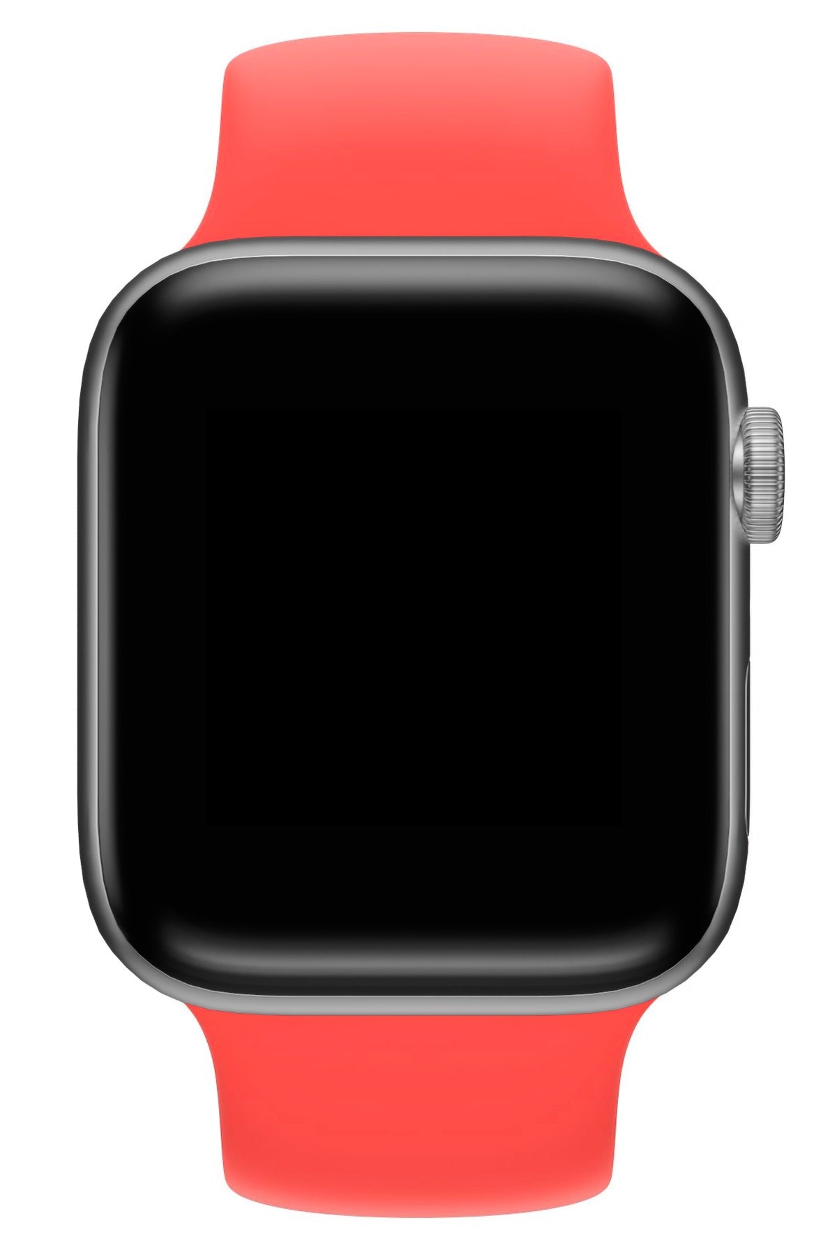 Apple Watch Uyumlu Solo Loop Silikon Kordon Vermilyon Turuncu