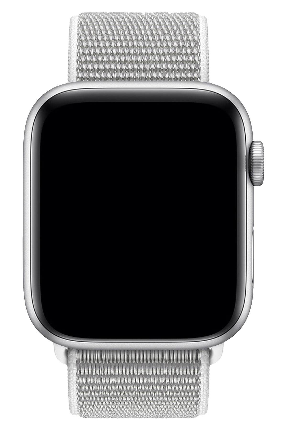 Apple Watch Uyumlu Spor Loop Kordon Beyaz Gri