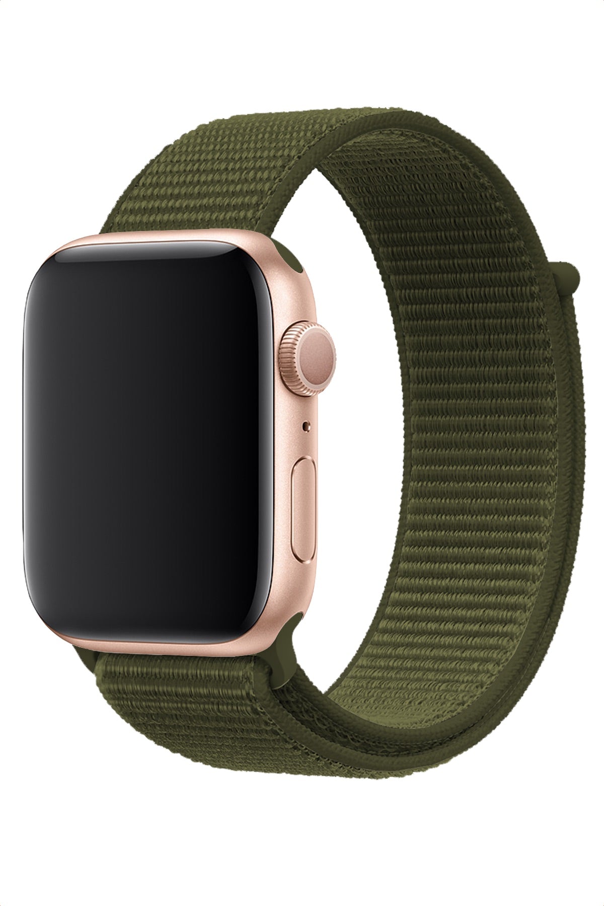 Apple Watch Uyumlu Spor Loop Kordon Haki