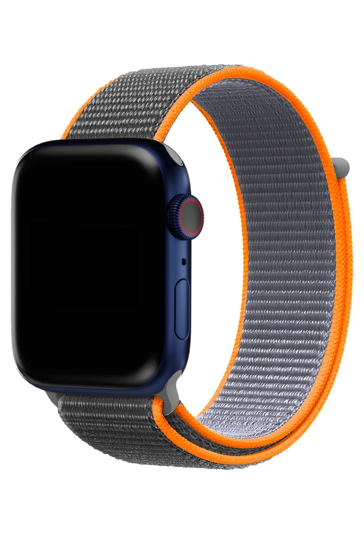 Apple Watch Uyumlu Spor Loop Kordon Kaya Turuncu