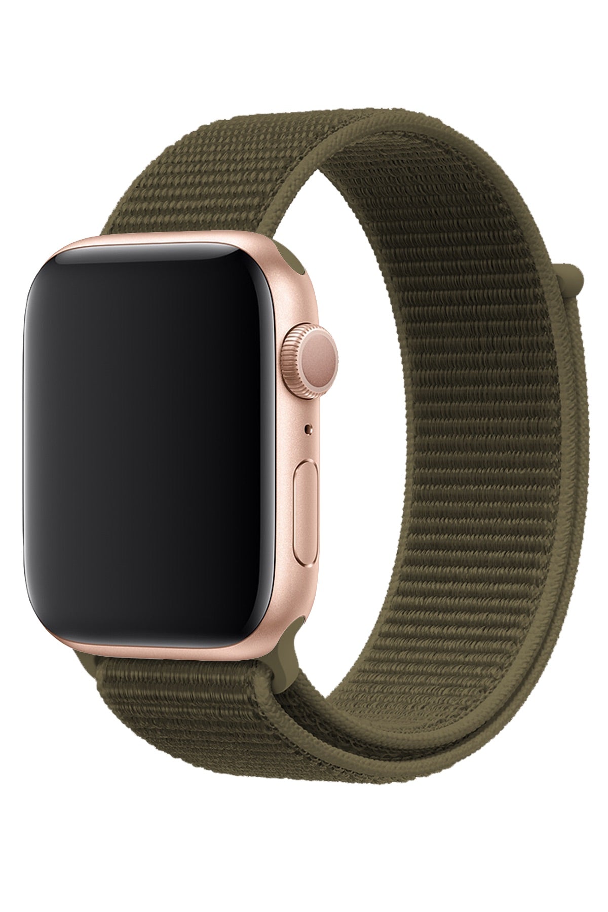 Apple Watch Uyumlu Spor Loop Kordon Komando Yeşil