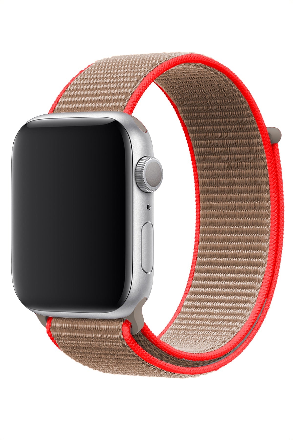 Apple Watch Uyumlu Spor Loop Kordon Neon Kahve