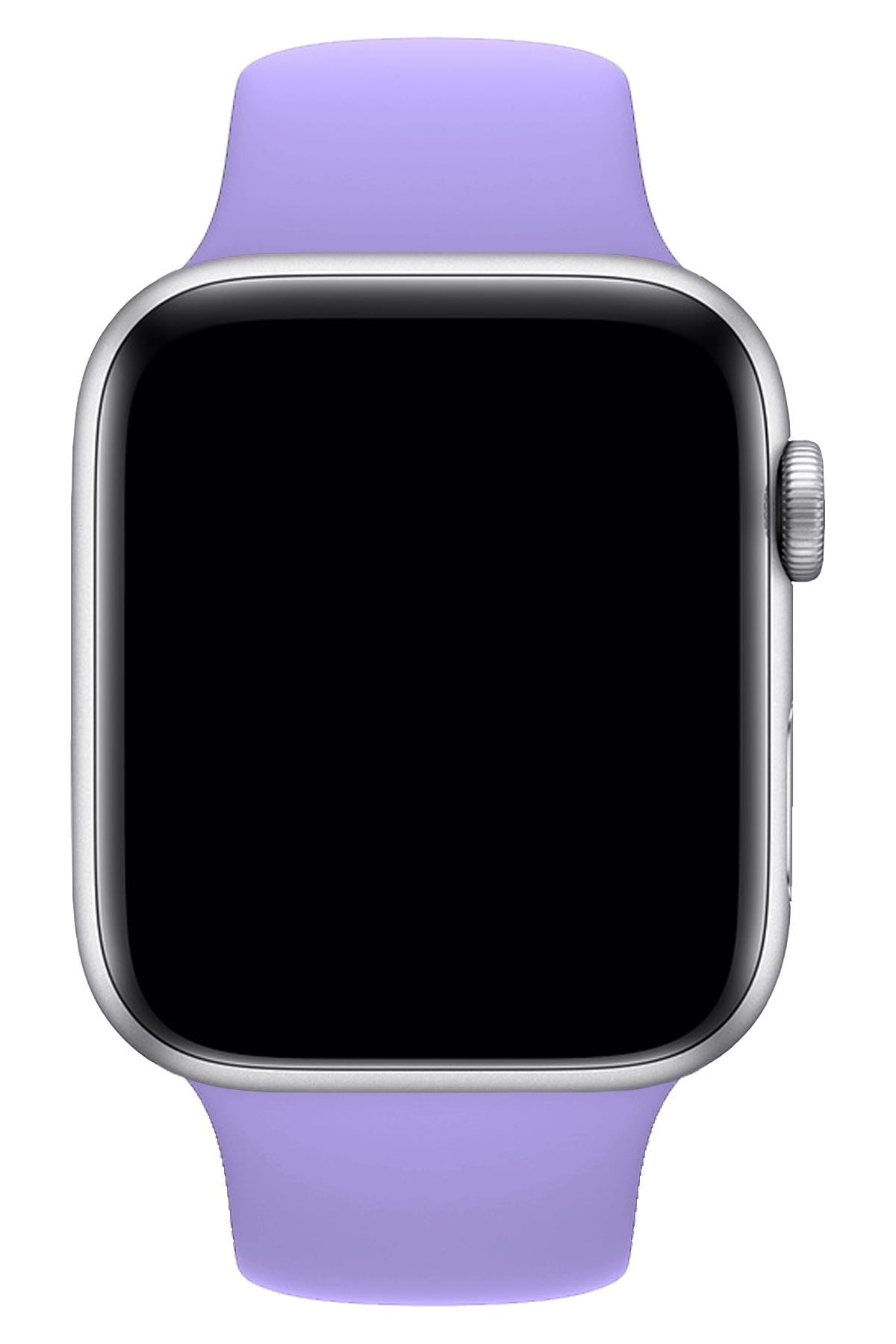 Apple Watch Uyumlu Silikon Spor Kordon Mauve