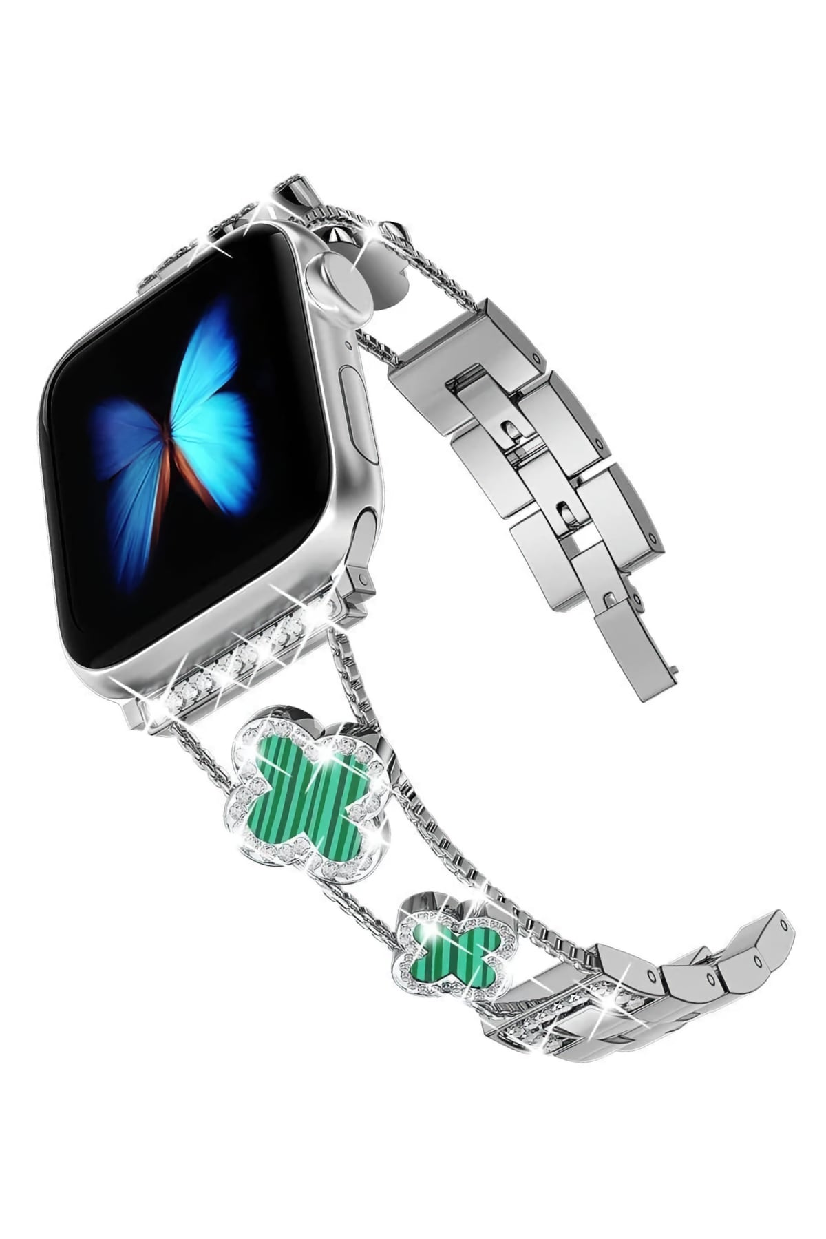 Apple Watch Uyumlu Clovella Metal Kordon Luxleaf