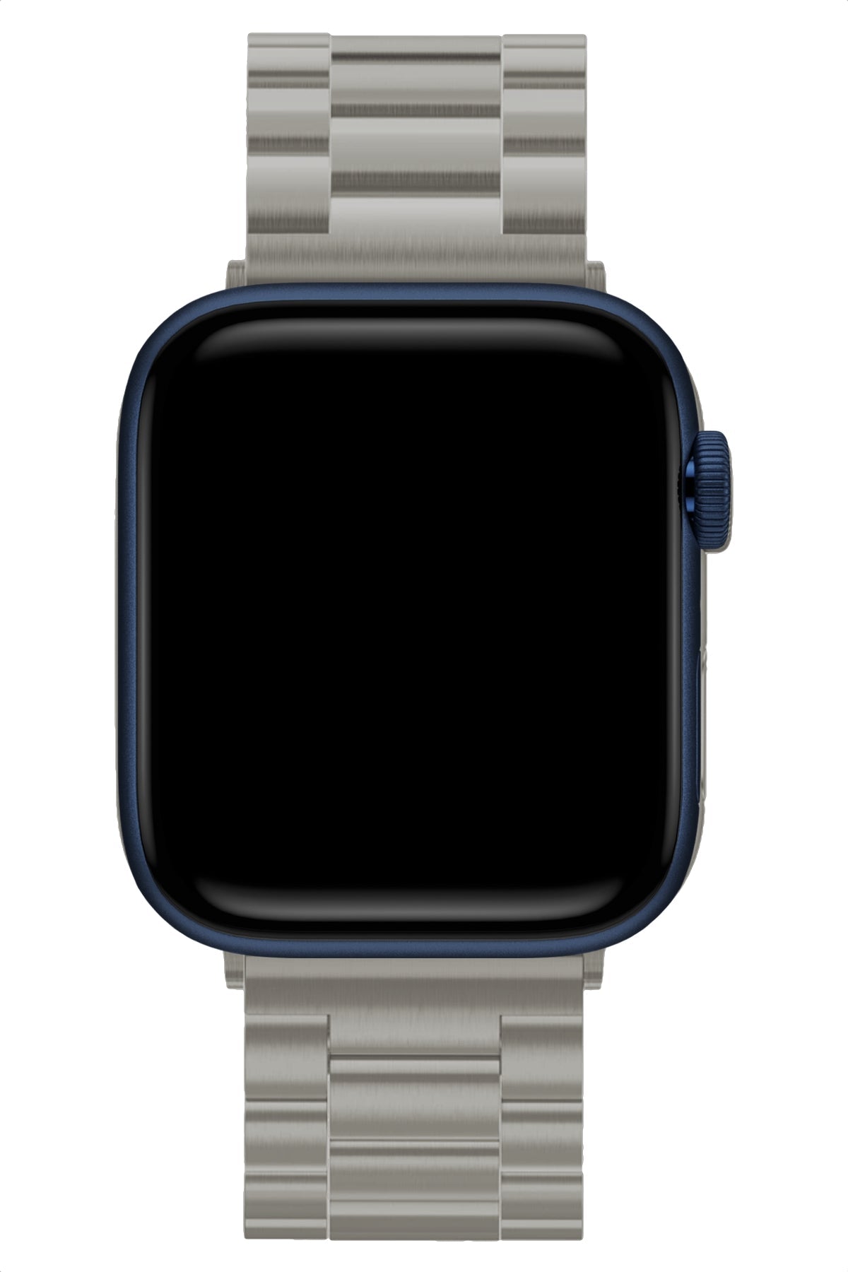 Apple Watch Uyumlu Üç Bakla Çelik Loop Kordon Titanyum