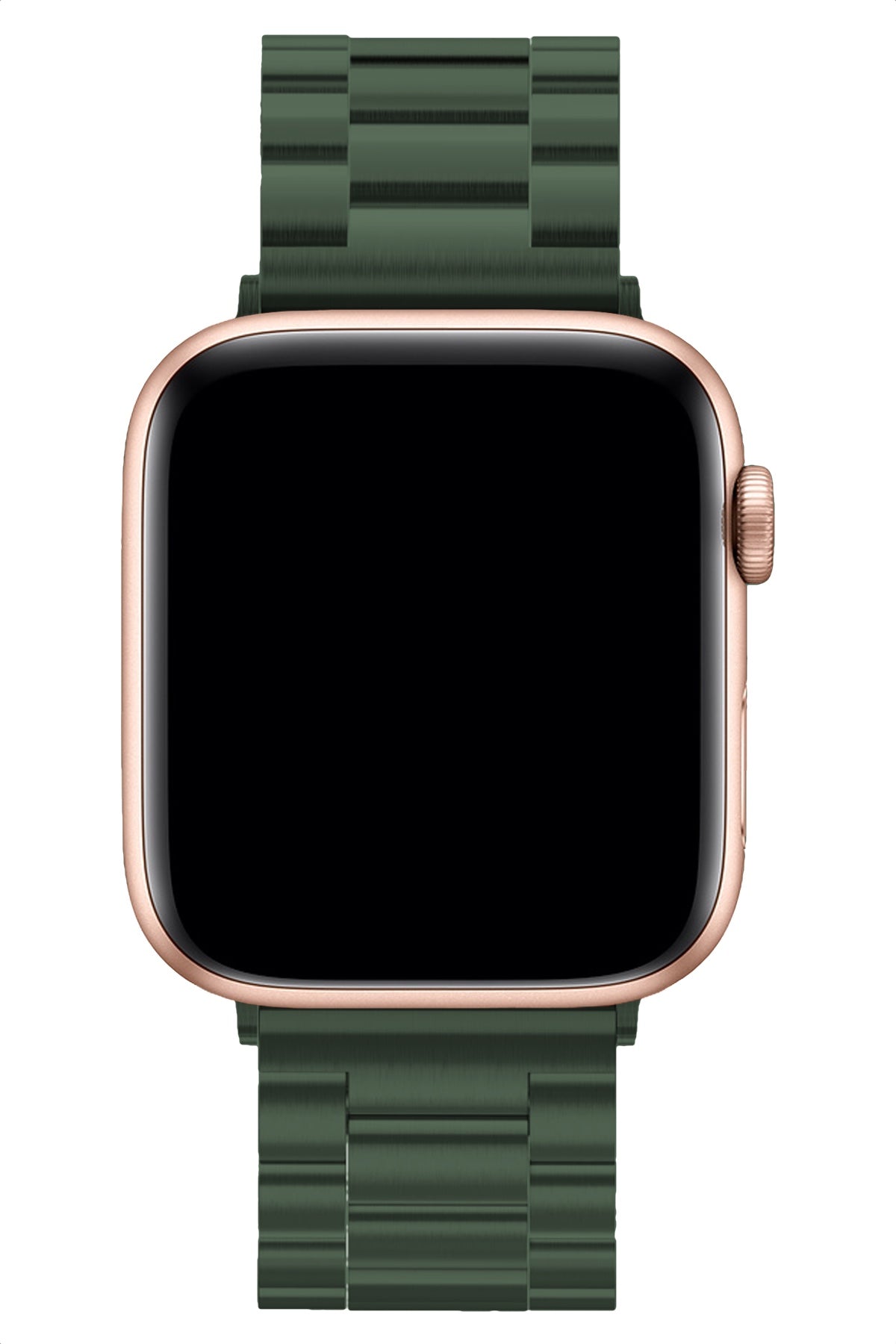 Apple Watch Uyumlu Üç Bakla Çelik Loop Kordon Yeşil