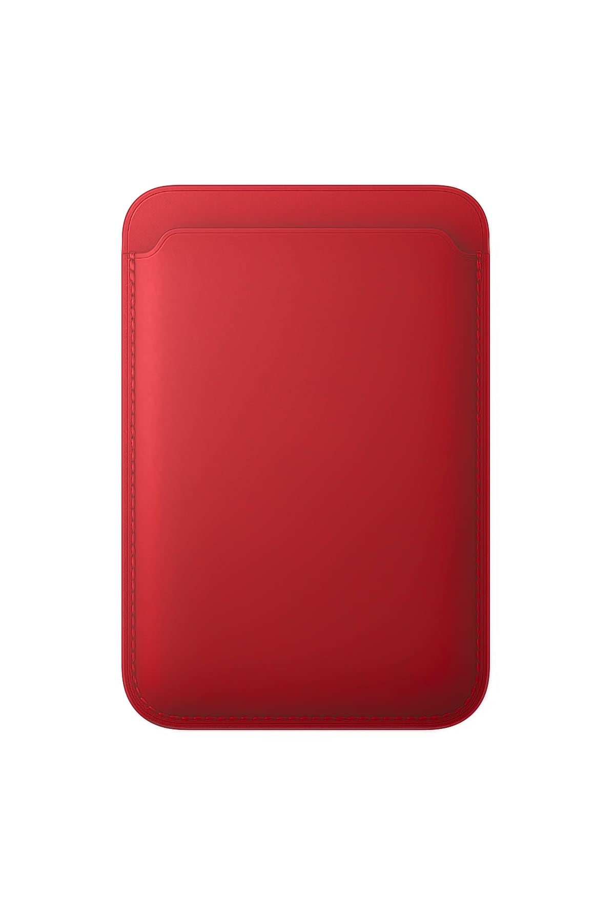 Magsafe Uyumlu Pu Deri Kartlık Carmine