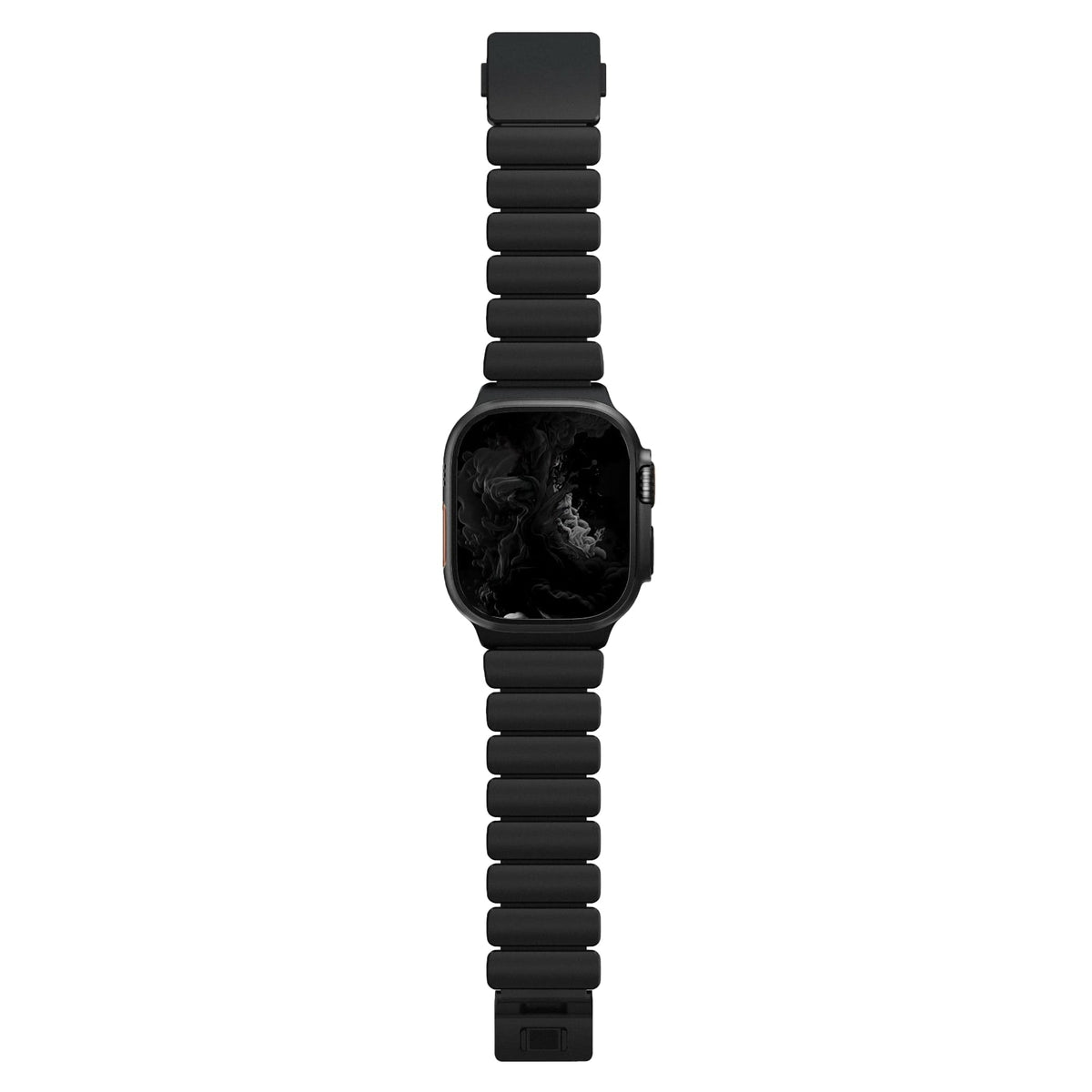 Titaflex Apple Watch Ultra Uyumlu Titanyum Kordon Obsid