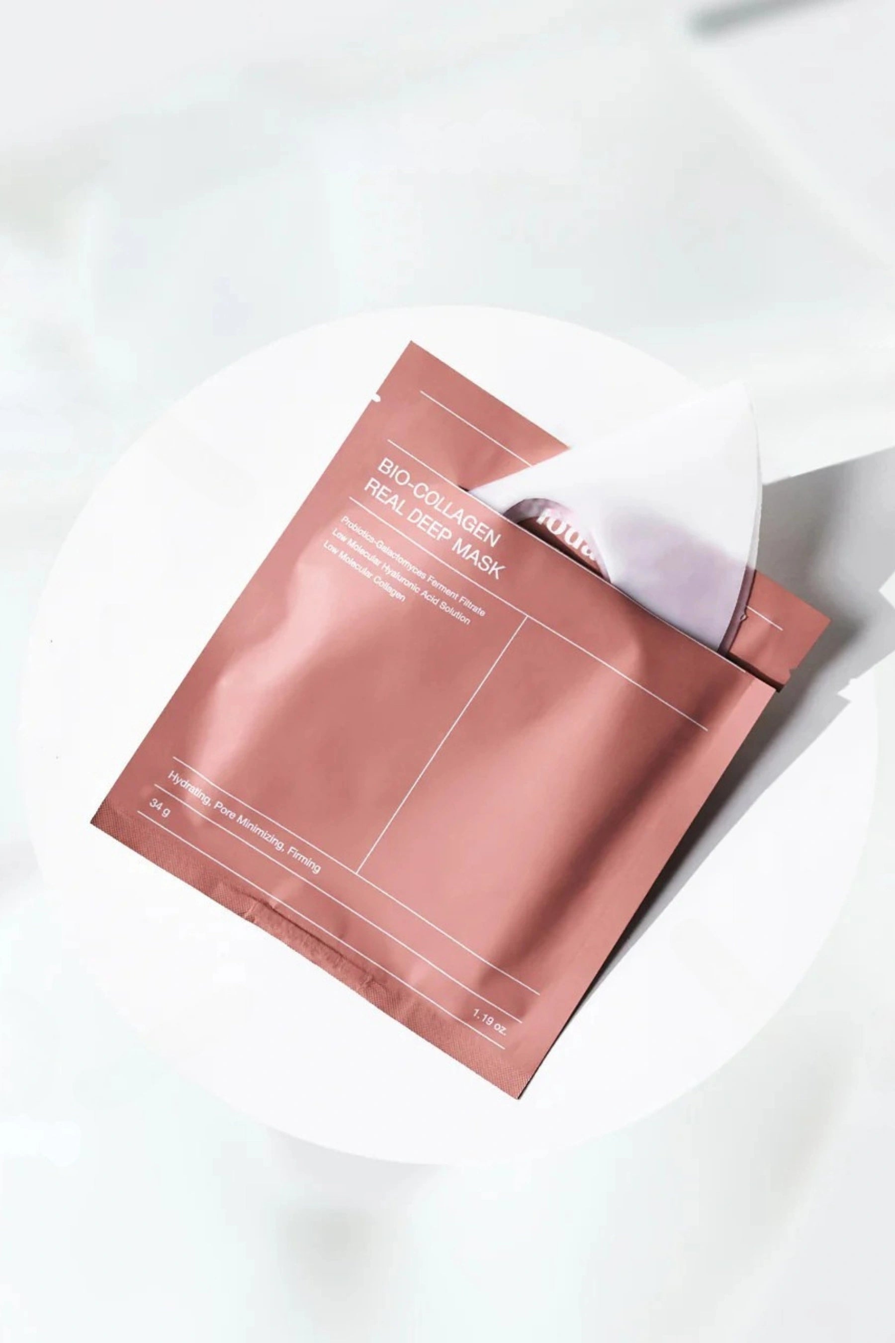 Biodance-Bio Collagen Real Deep Mask 4 Sheets Gözenek Karşıtı & Nemlendirici Şeffaflaşan Ve Ciltte Eriyen Kolajen Maske-Yüz Maskesi-6-Milagron.com