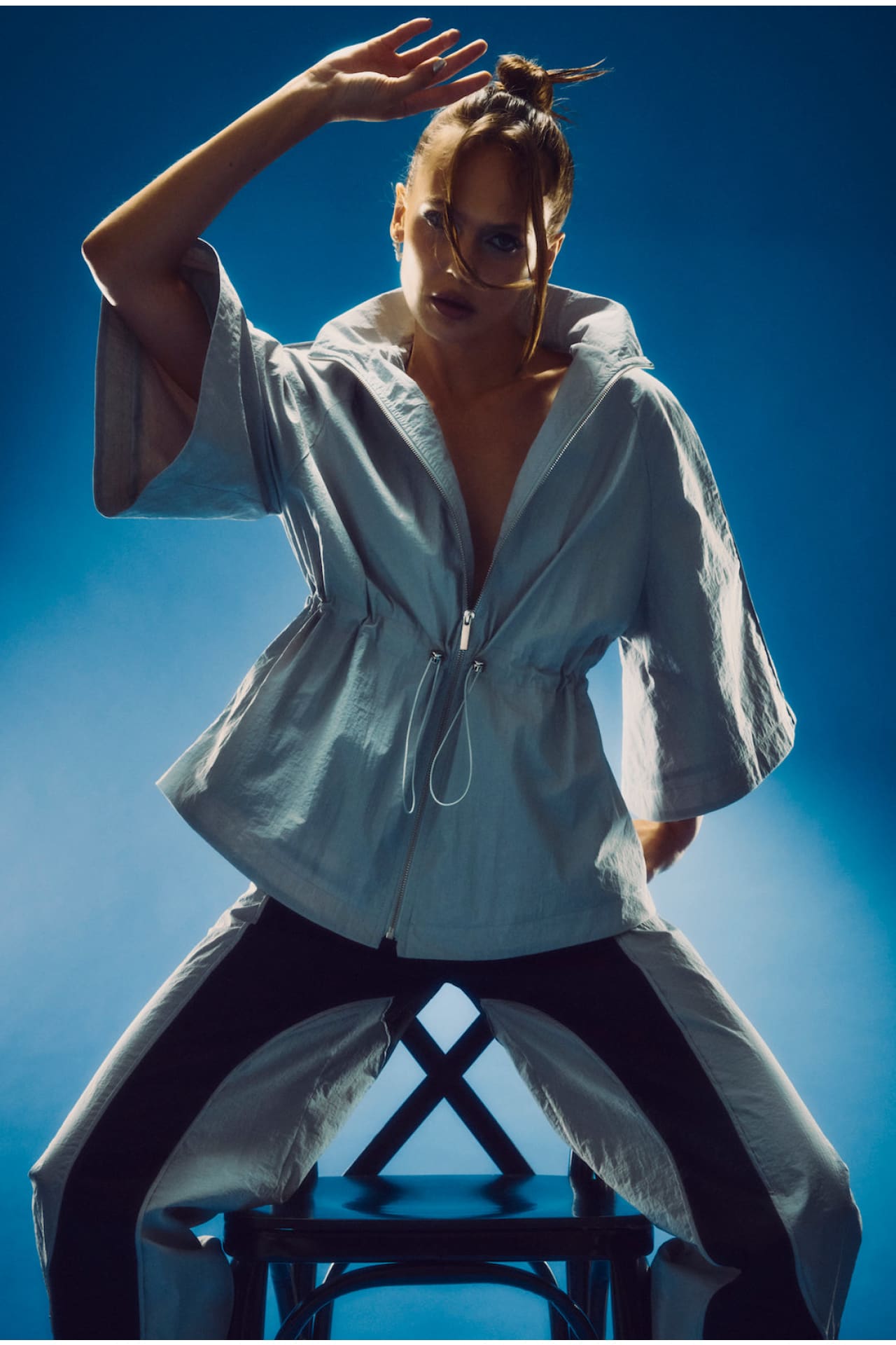 Birdiejay-Anise Rüzgarlik Ceket Buz Gri̇si̇-Ceket-5-Milagron.com