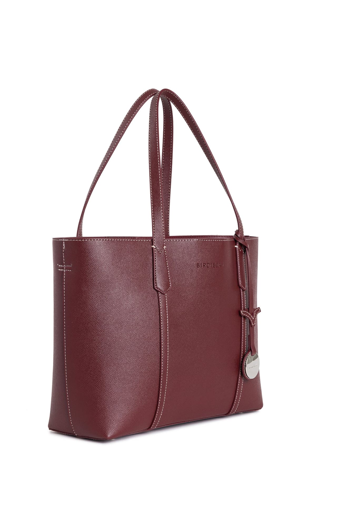 Birdiejay-Birdiebag Bordo Tote Bag-Bez Çanta-4-Milagron.com