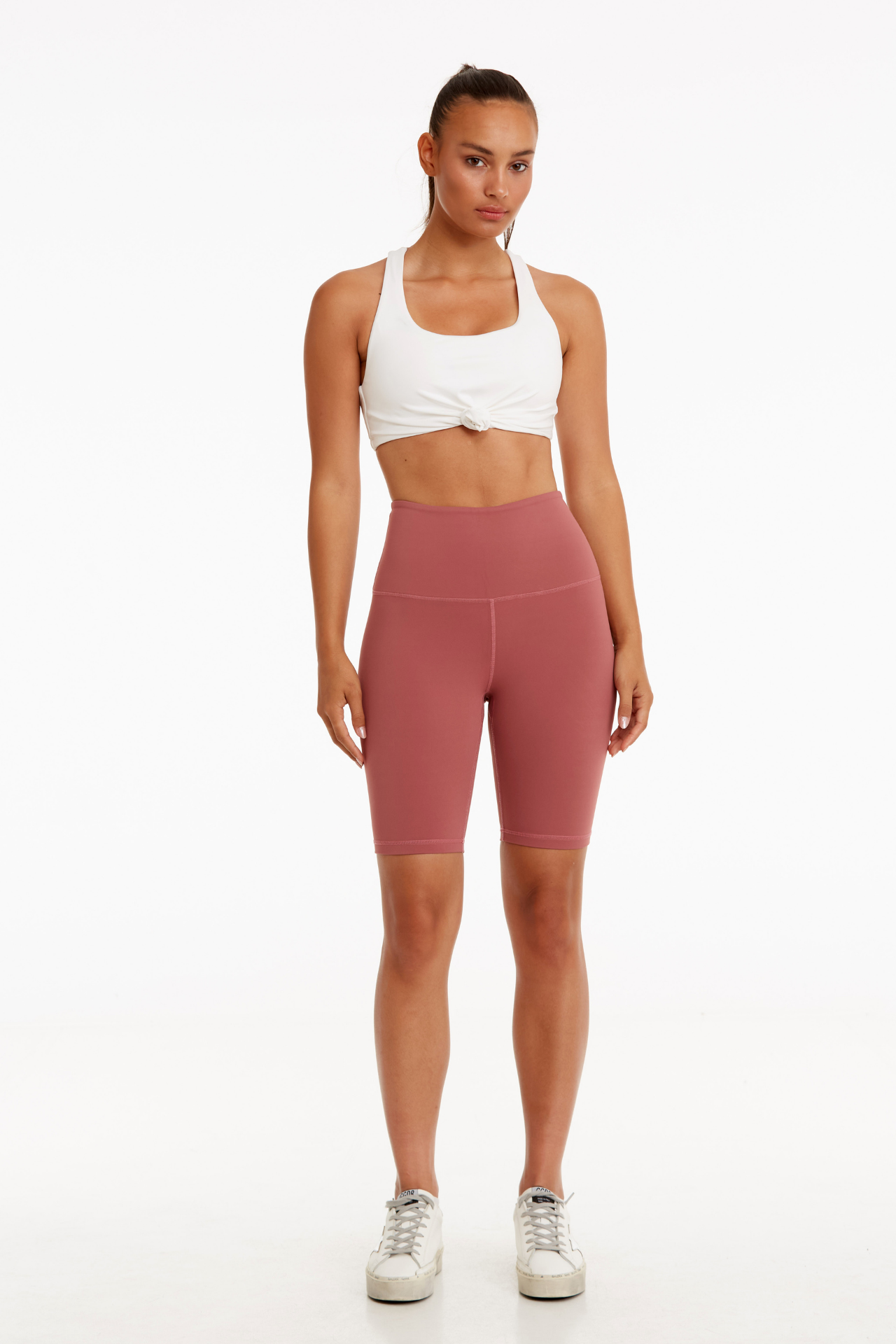 Birdiejay-Birdieflex Oh So Summer Biker Shorts Yanik Pembe Bi̇si̇kletçi̇ Şortu-Şort-1-Milagron.com