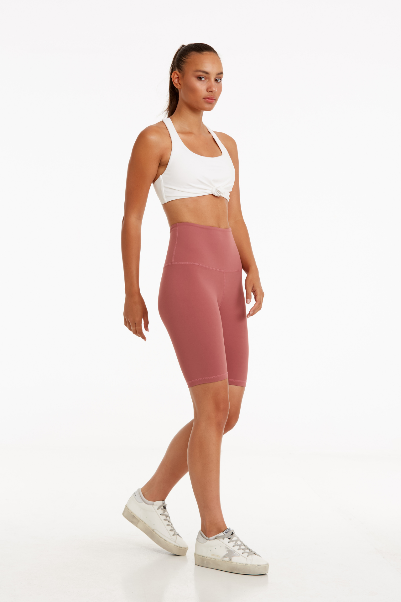 Birdiejay-Birdieflex Oh So Summer Biker Shorts Yanik Pembe Bi̇si̇kletçi̇ Şortu-Şort-2-Milagron.com